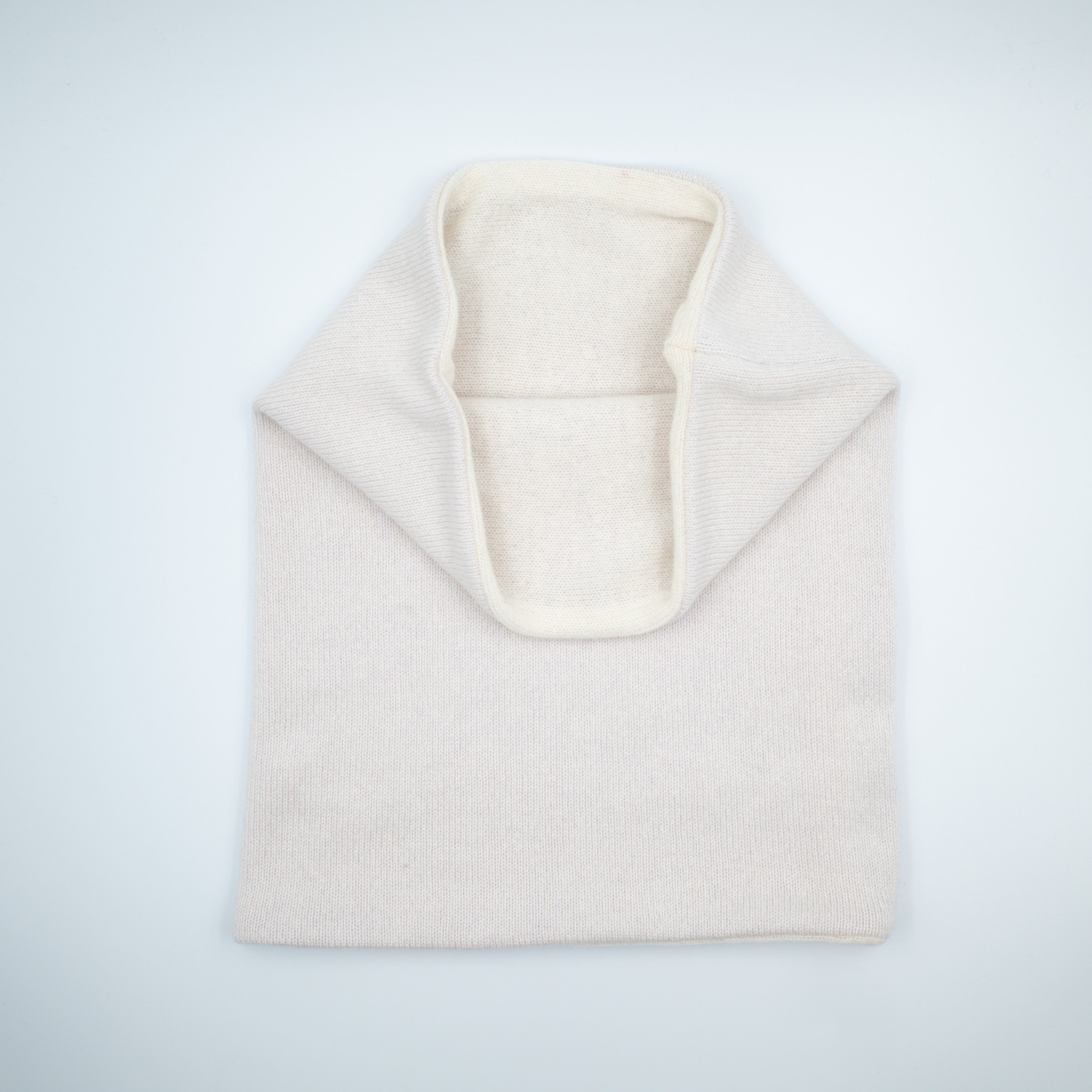 Alabaster and Cream Luxury Double Layered Snood