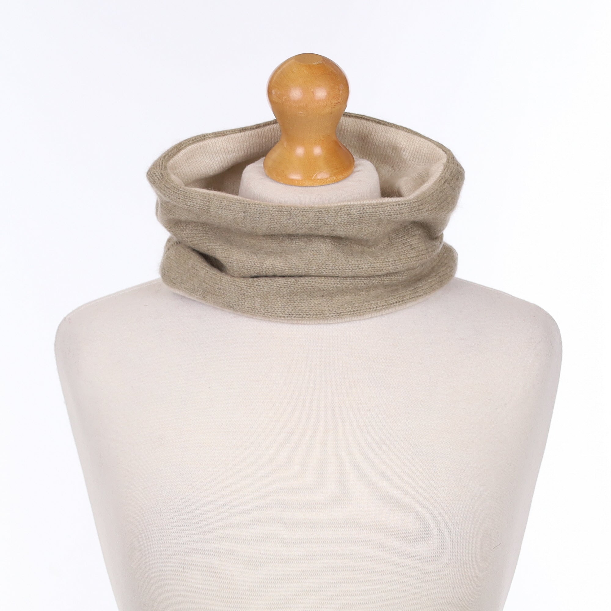 Fawn and Oatmeal Neck Warmer