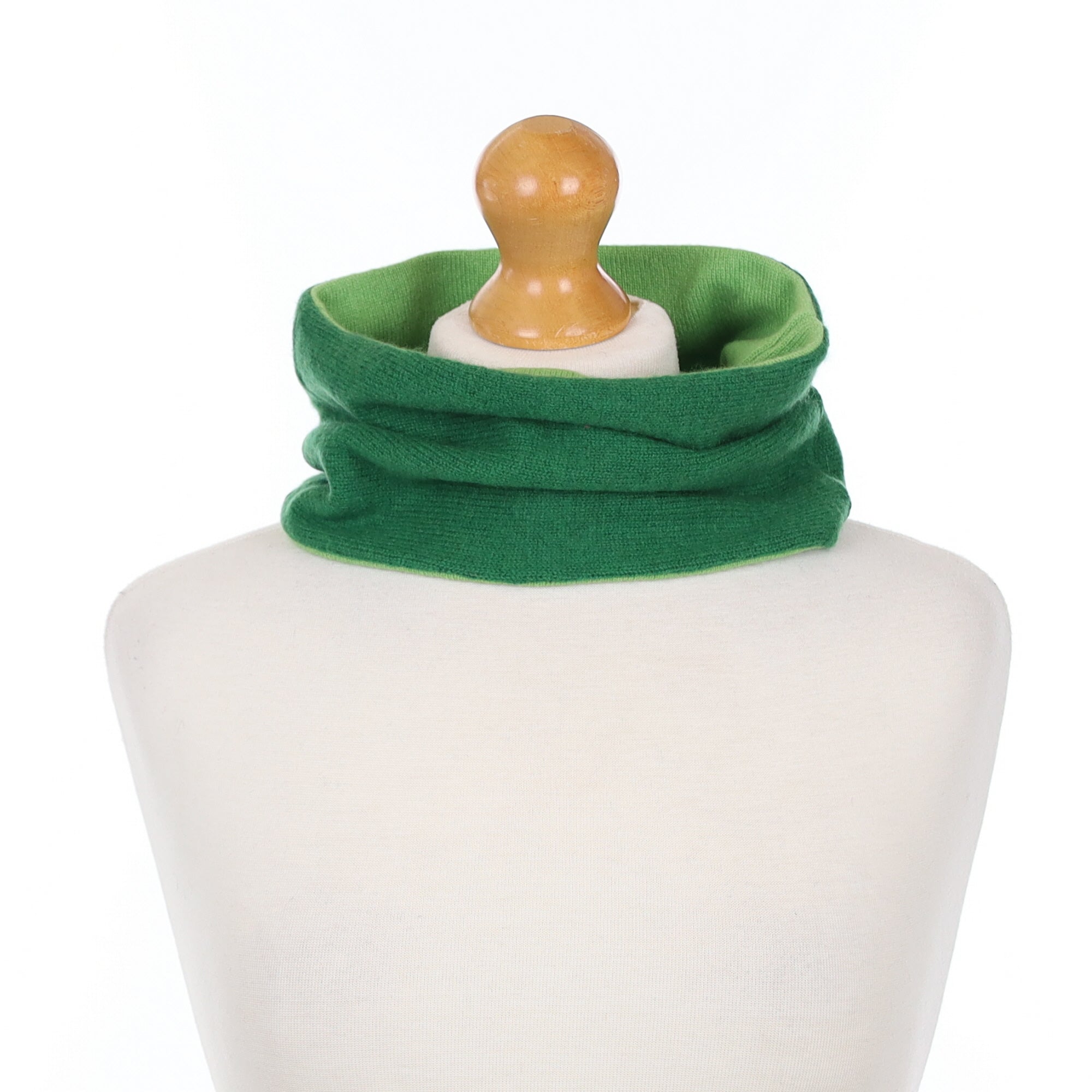 Grass Green and Pear Neck Warmer
