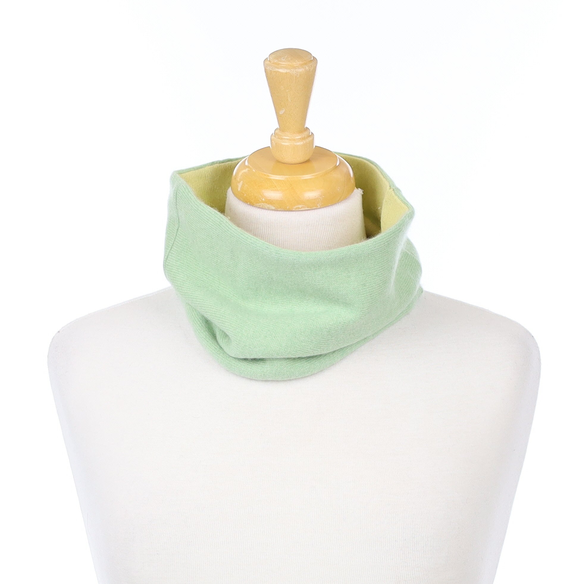 Spring Green and Yellow Neck Warmer