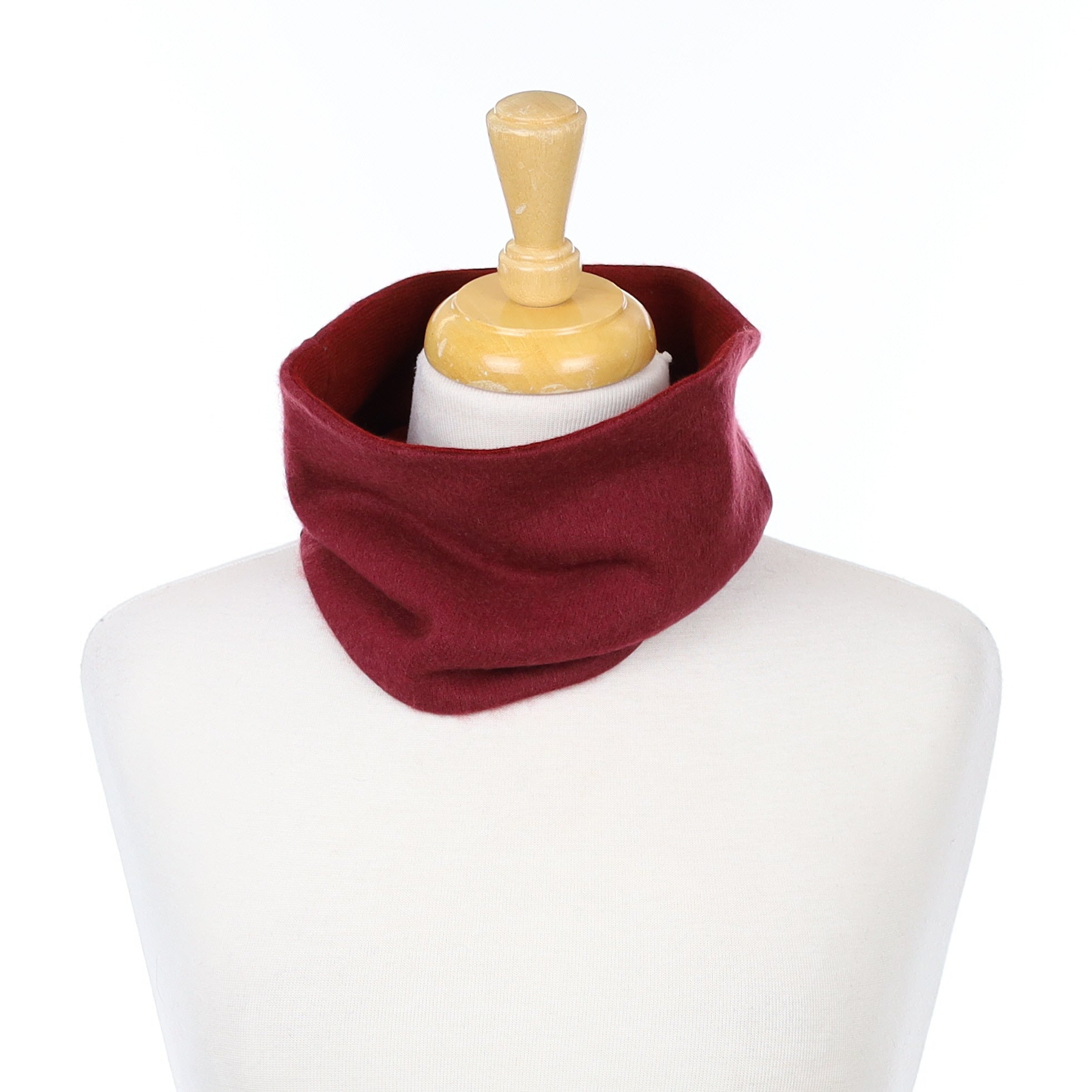 Muted Red Neck Warmer