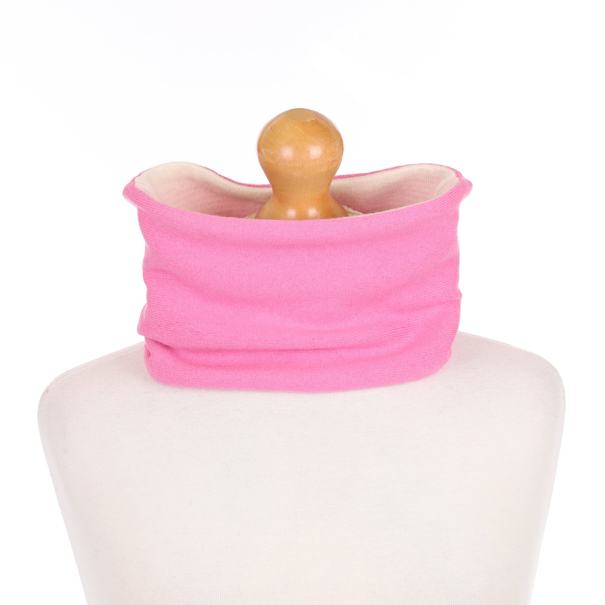 Bubblegum and Ice Pink Neck Warmer