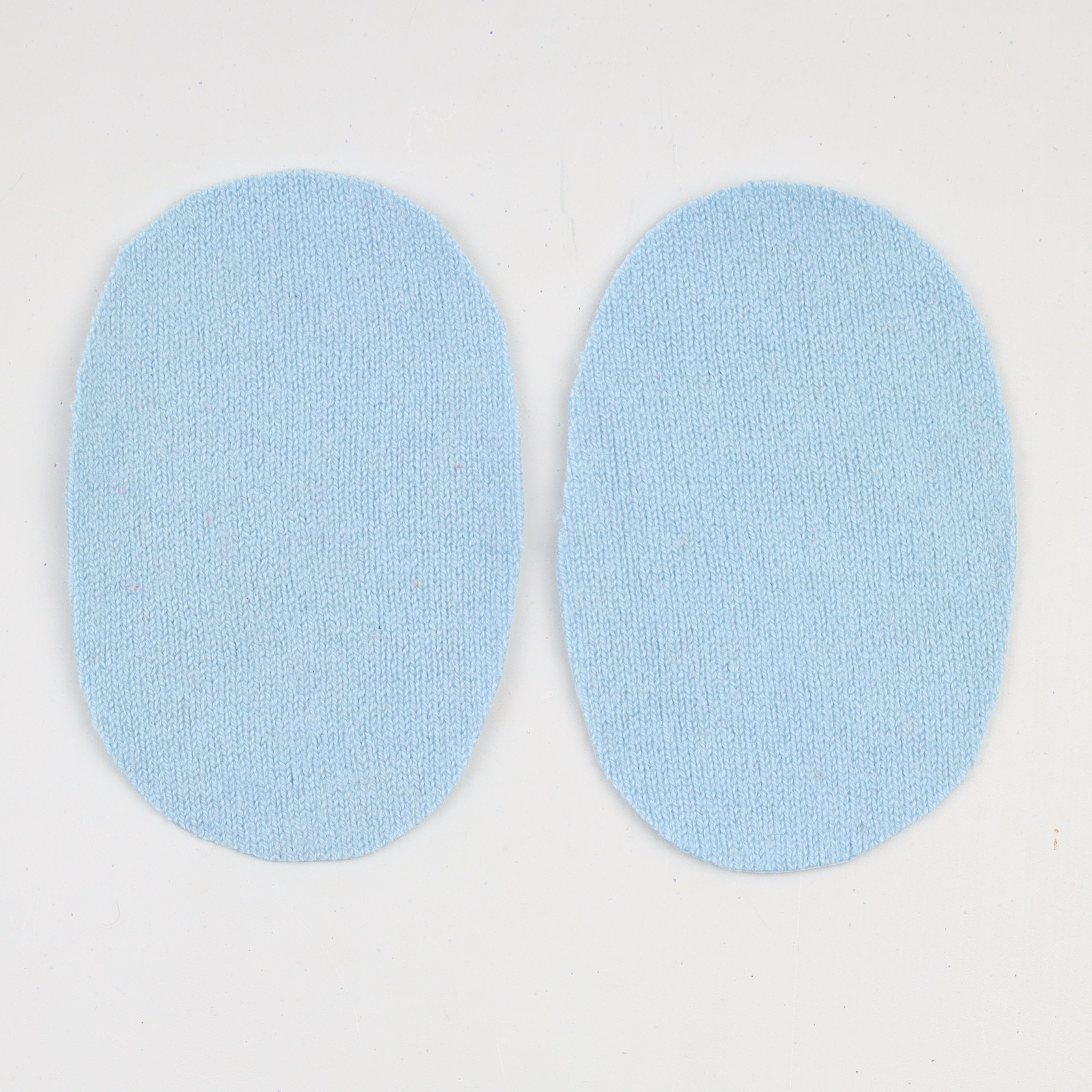 Large Baby Blue Elbow Patches - Machine Use