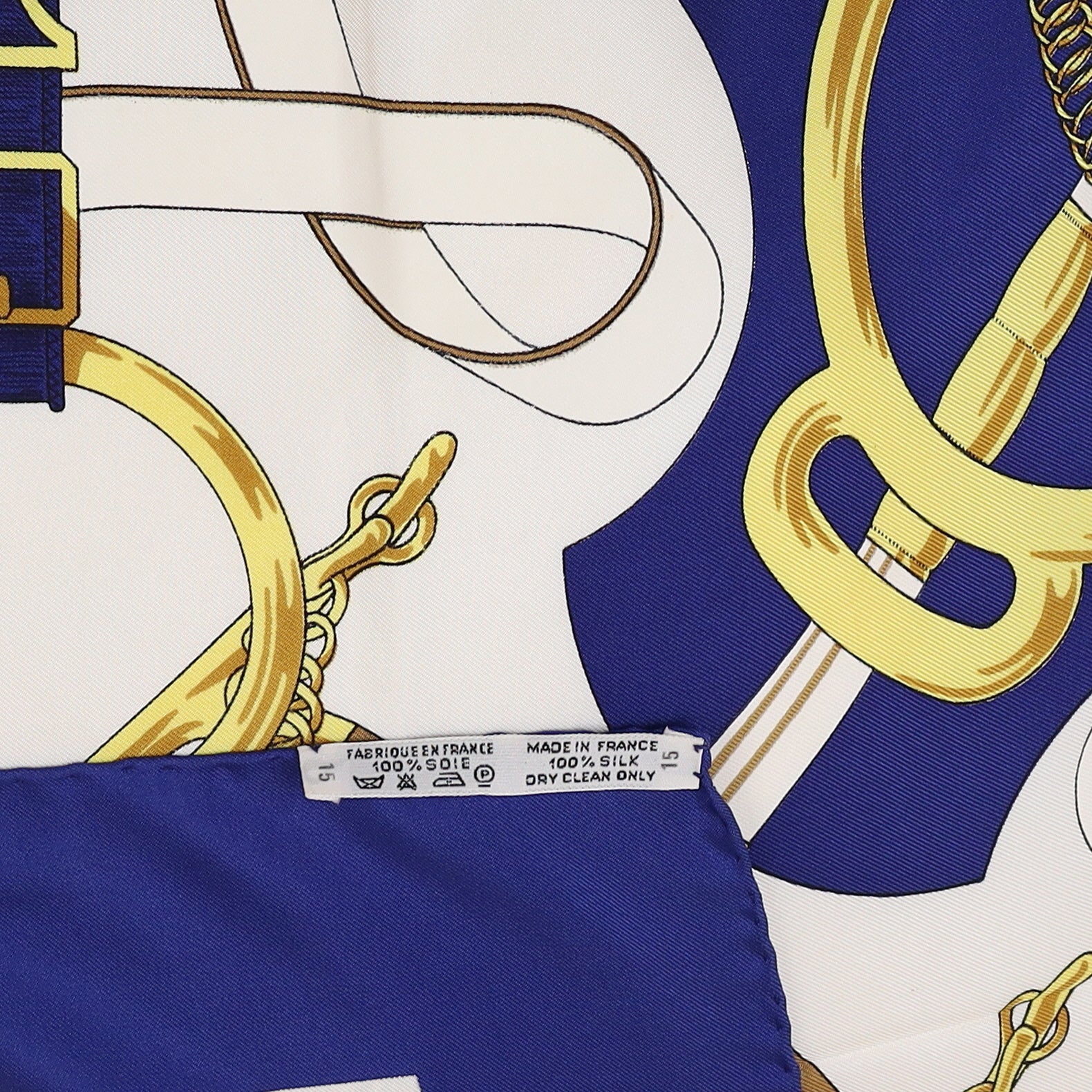 Brand New Boxed Hermès Eperon d'Or Vintage Silk Scarf