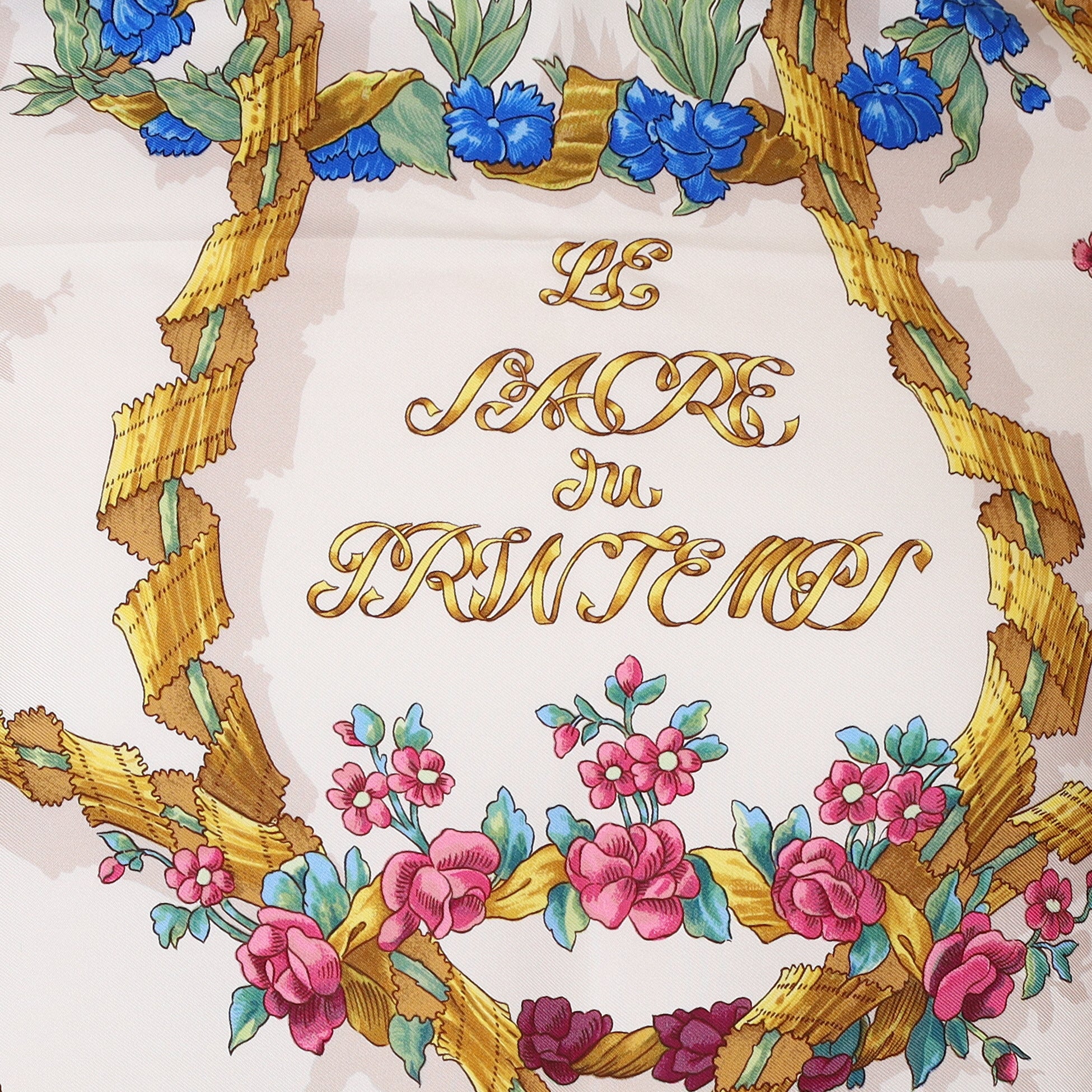 Brand New Boxed Hermès Le Sacre Du Printemps Silk Scarf Quite Rare