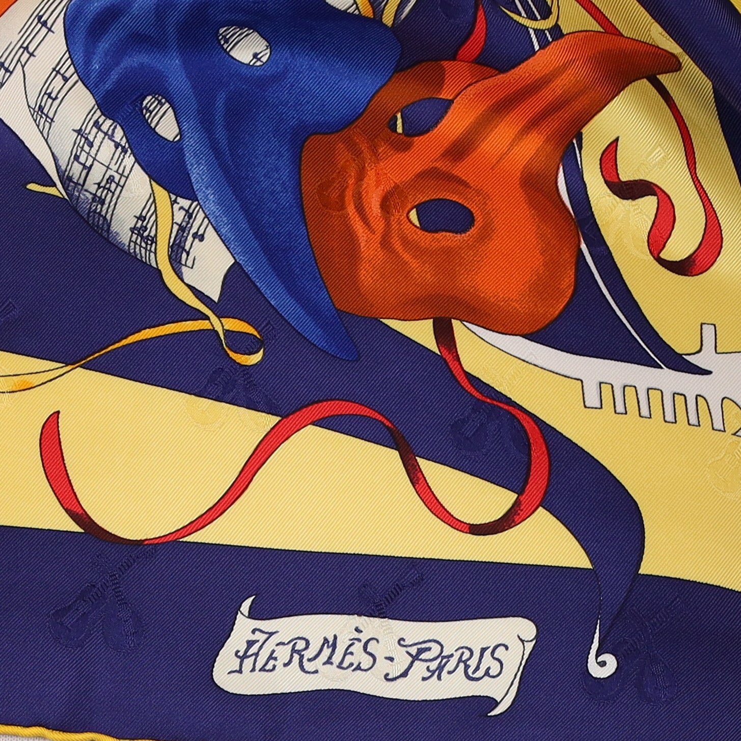 Boxed Hermès Le Carnival De Venise Silk Scarf Quite Rare