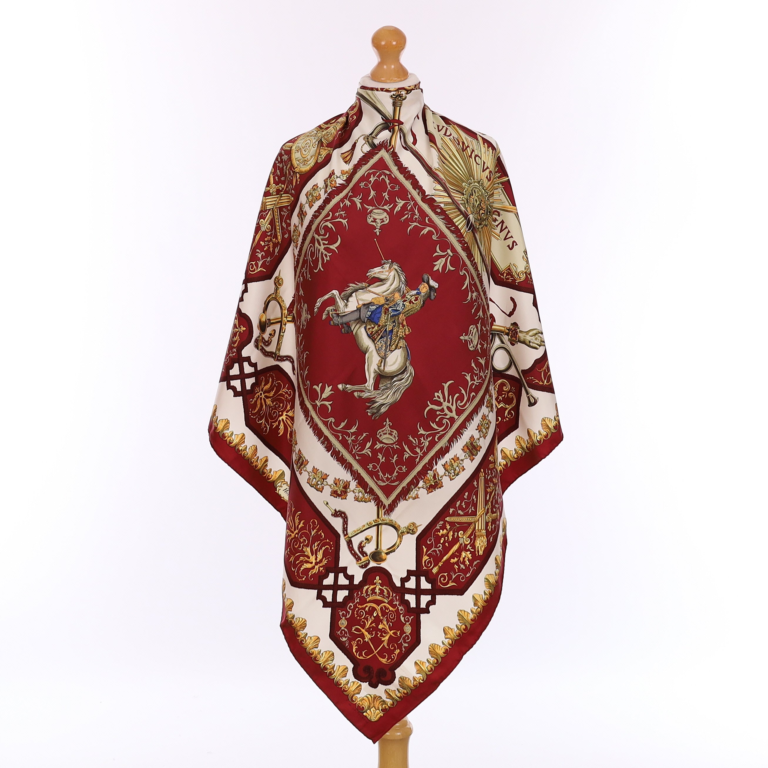 Hermès Lvdovicvs Magnvs Silk Scarf