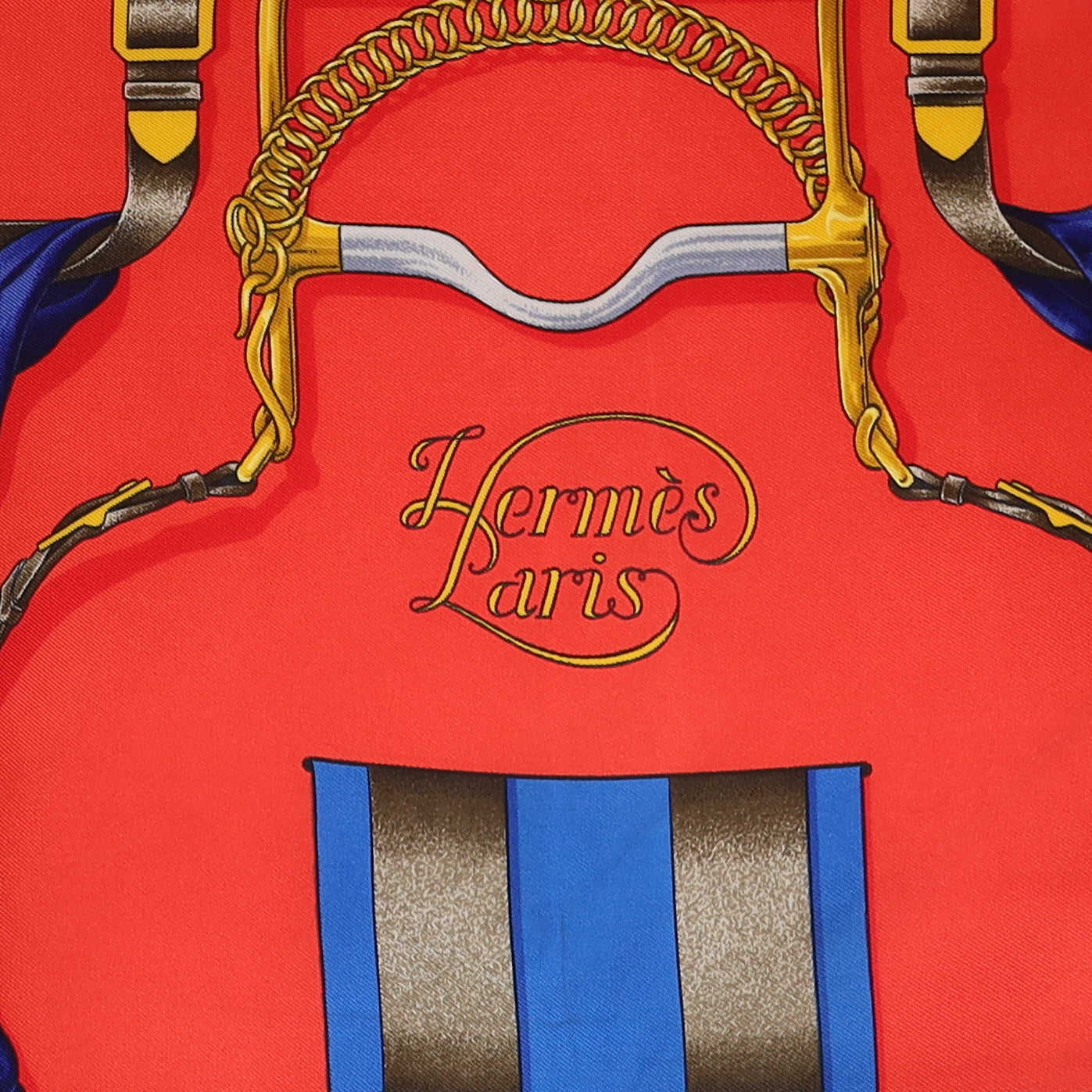 Hermès Grand Manège Vintage Silk Scarf