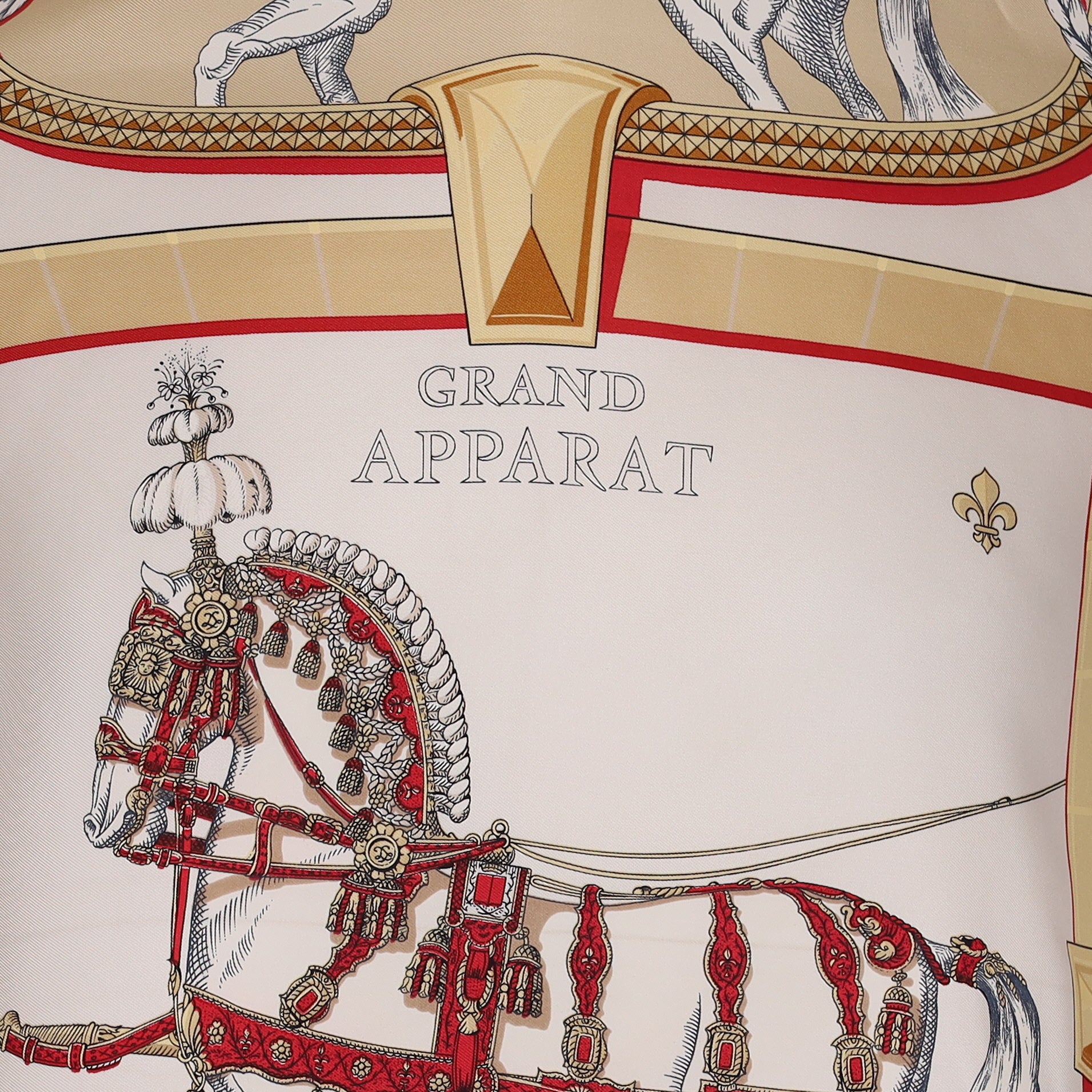 Hermès Grand Apparat Silk Scarf