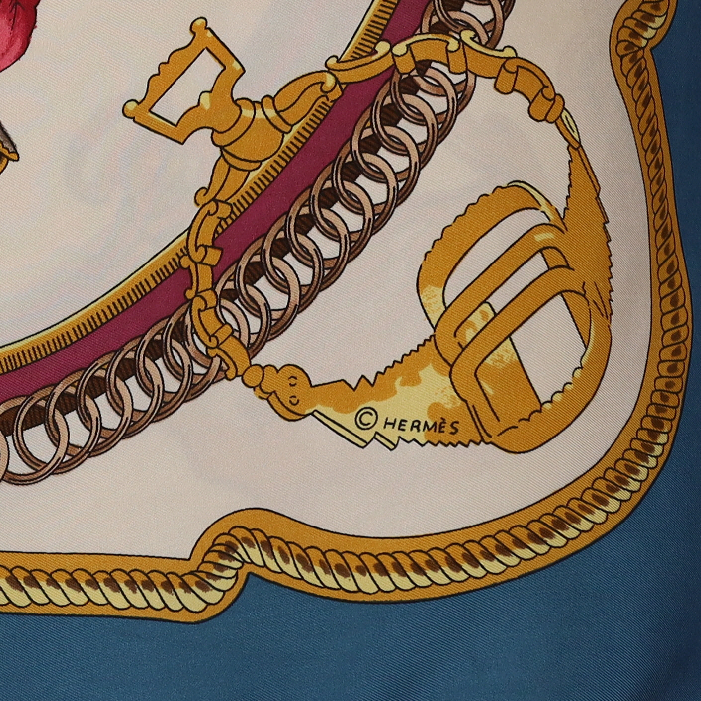 Hermès Reprise Silk Scarf