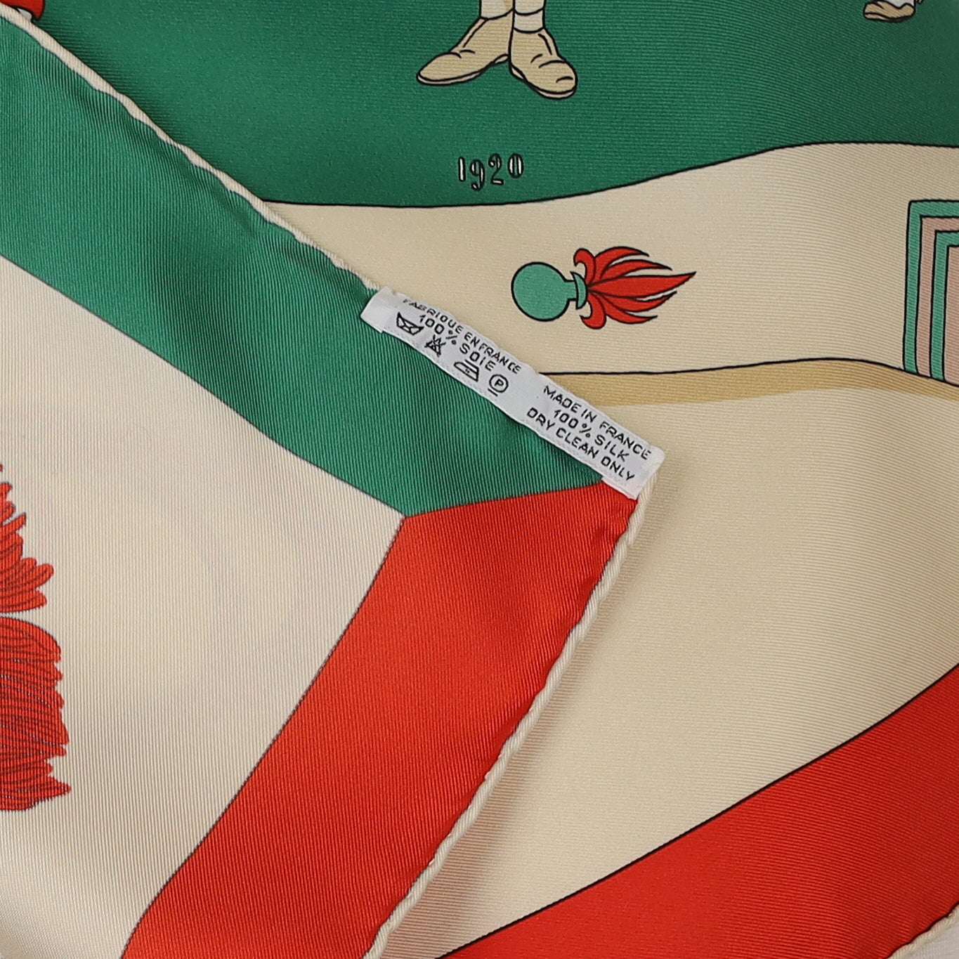 Hermès A la Gloire de la Légion Silk Scarf Rare
