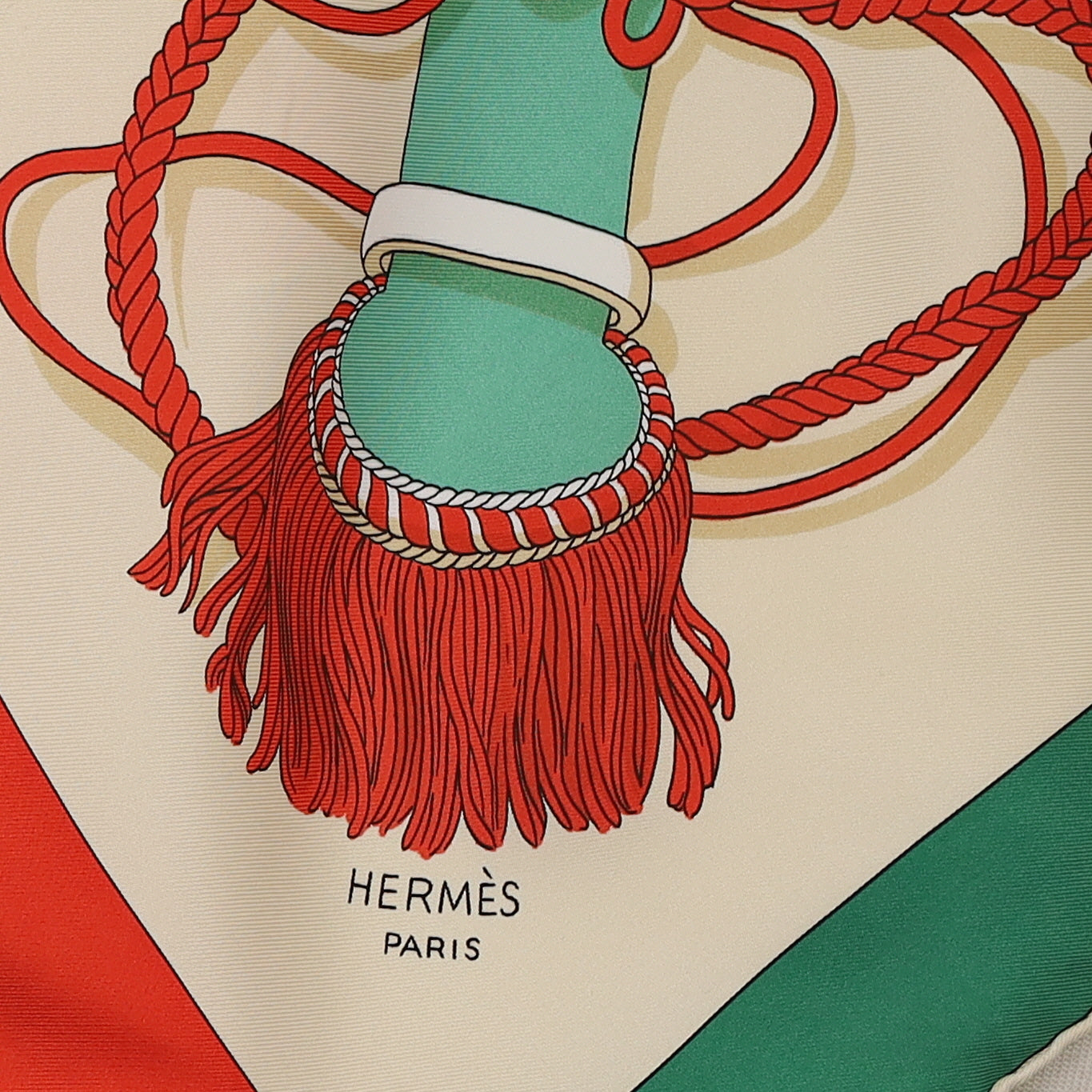 Hermès A la Gloire de la Légion Silk Scarf Rare