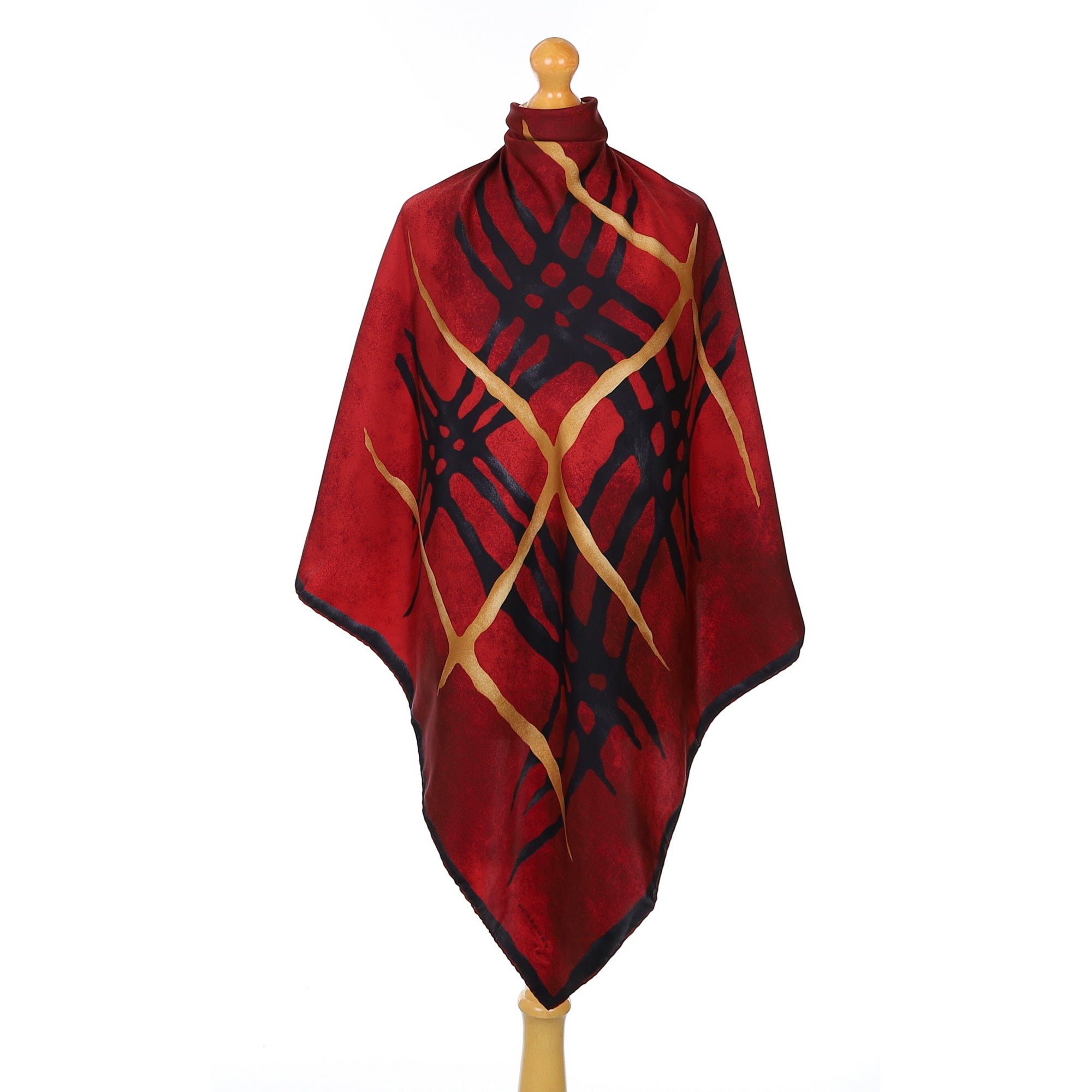 Pristine Burberry Silk Scarf