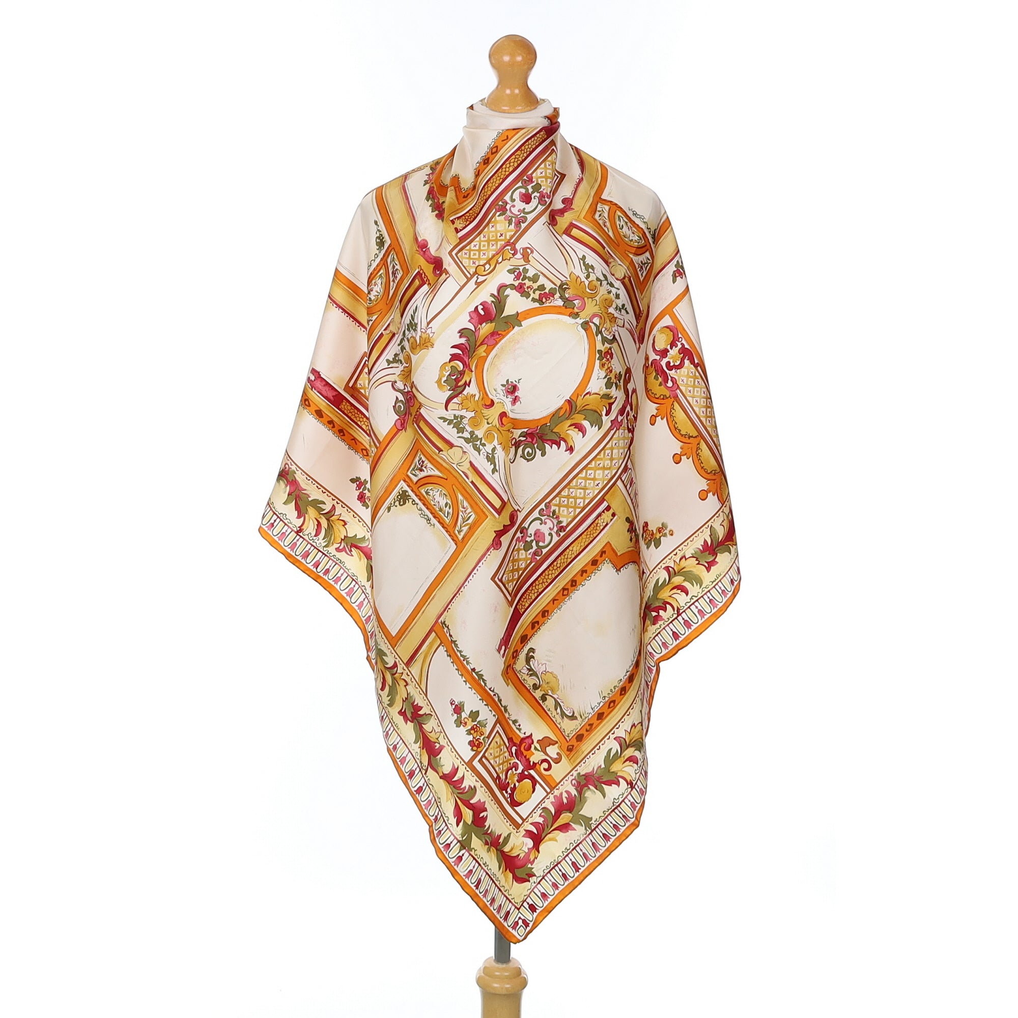 Brand New Jane Shilton Mirror Design Silk Scarf