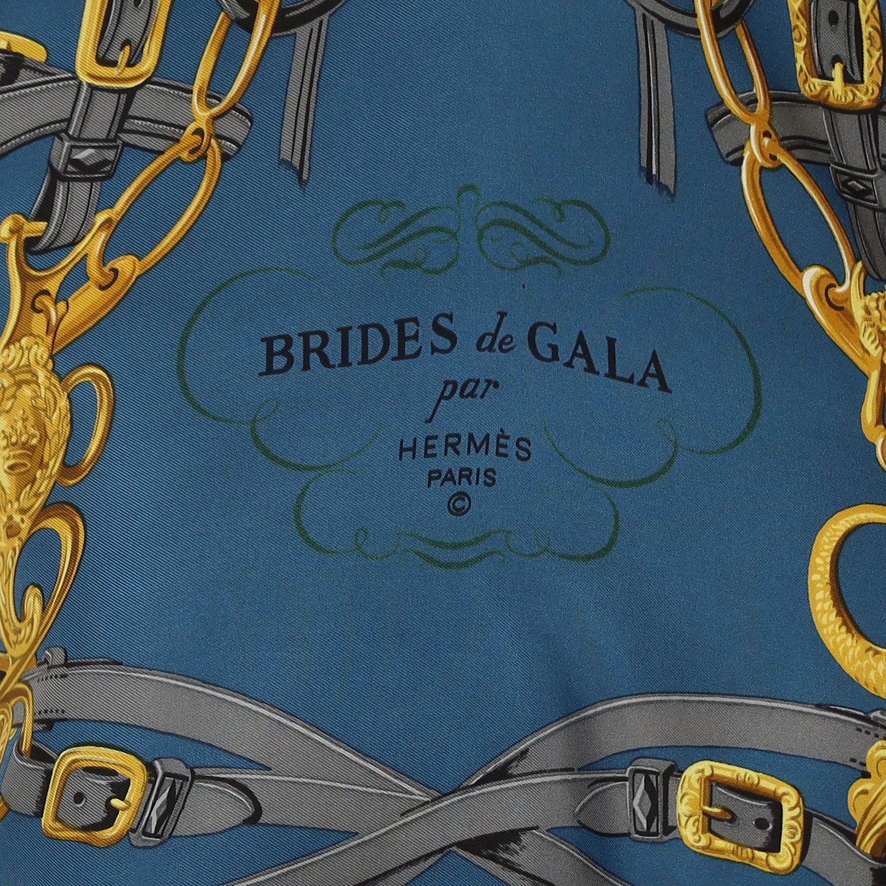 Hermès Brides de Gala Silk Scarf