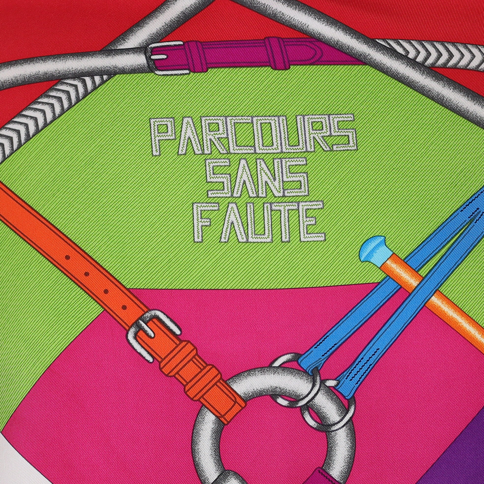 Hermès Parcours Sans Faute Silk Scarf