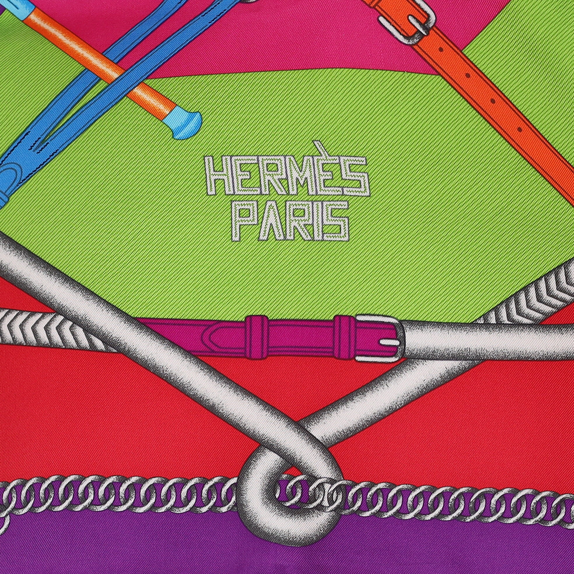 Hermès Parcours Sans Faute Silk Scarf