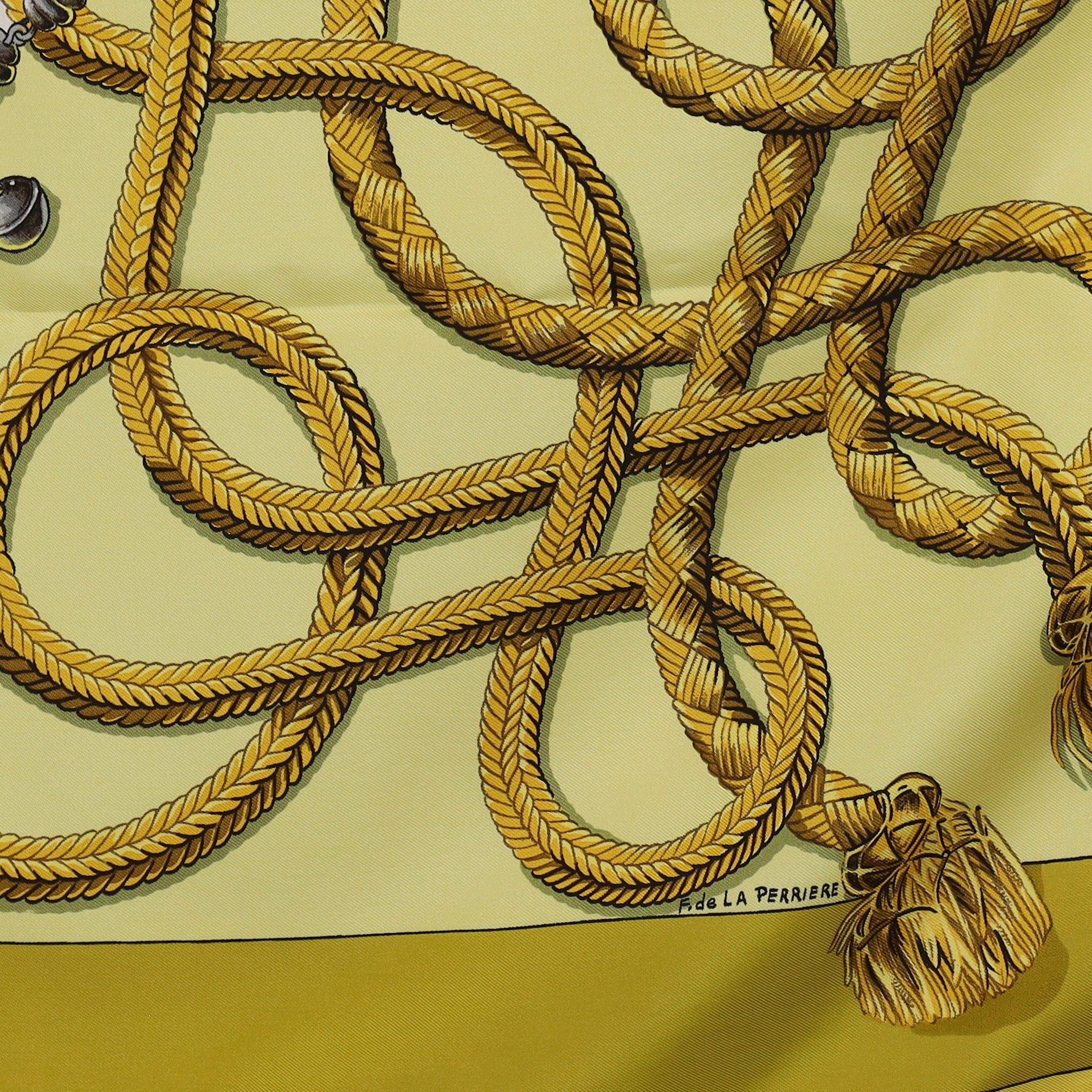 Hermès Palefrois Silk Scarf
