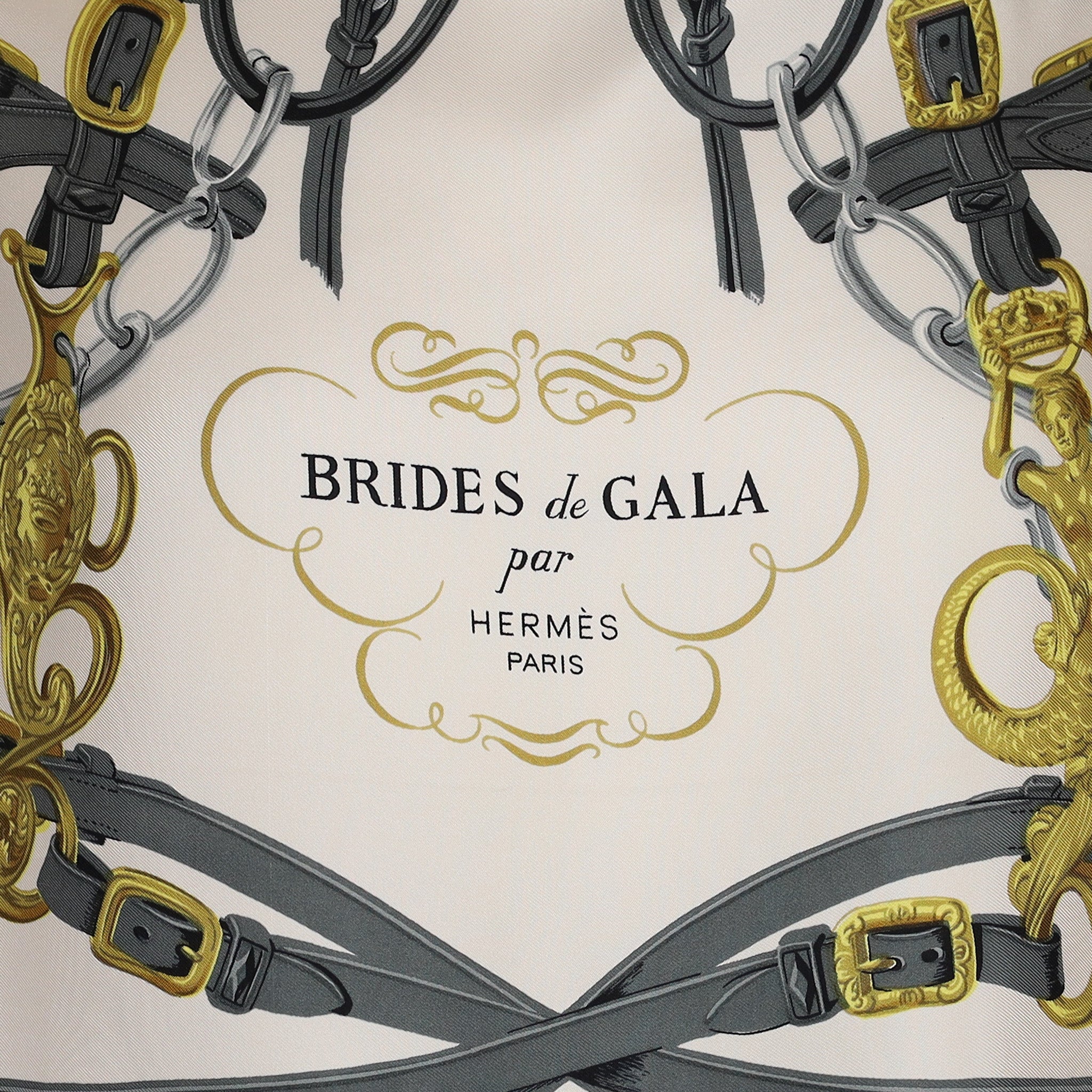 Hermès Brides de Gala Vintage Silk Scarf