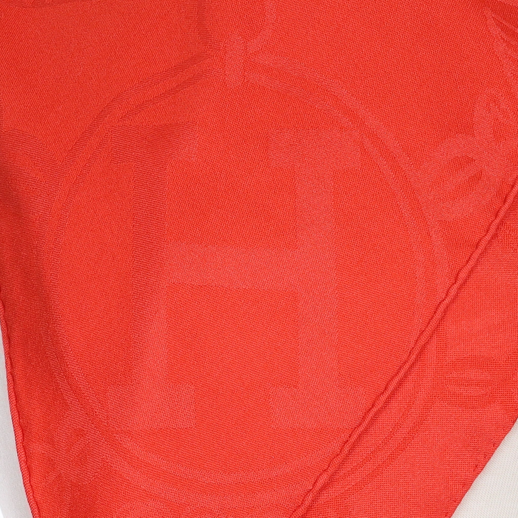 Boxed Hermès Cashmere and Silk Losange Scarf