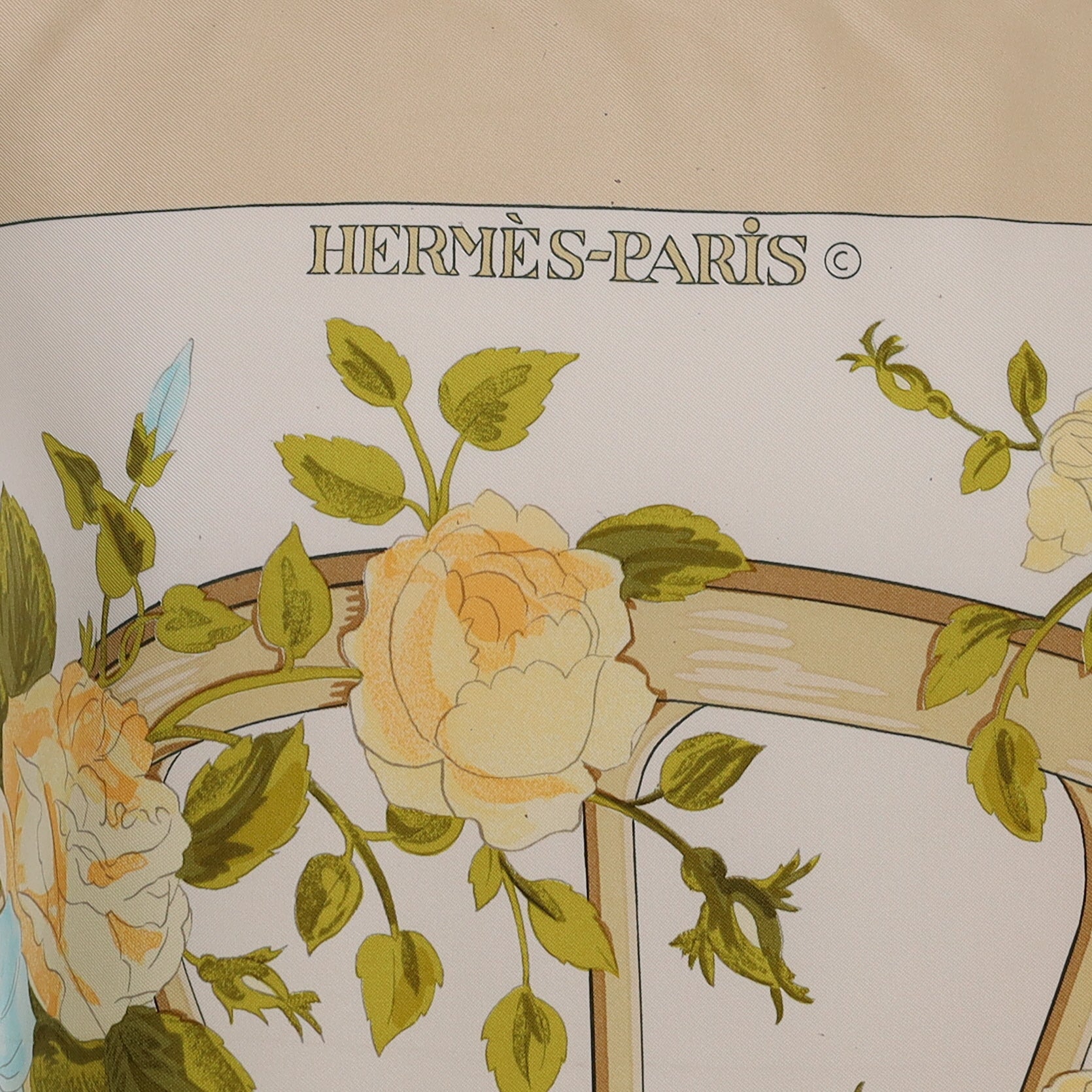 Hermès Romantique Silk Scarf
