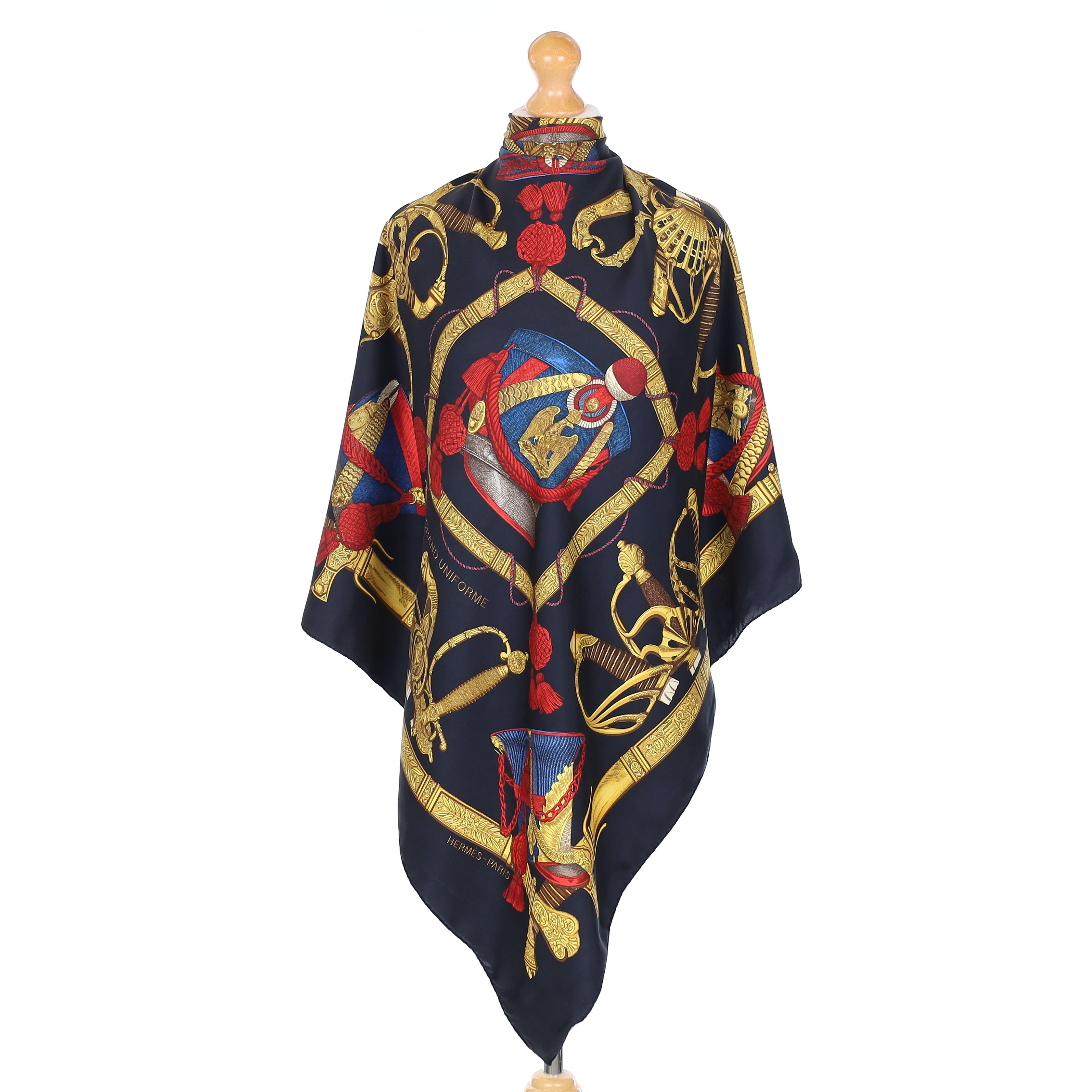 Hermès Grand Uniforme Silk Scarf