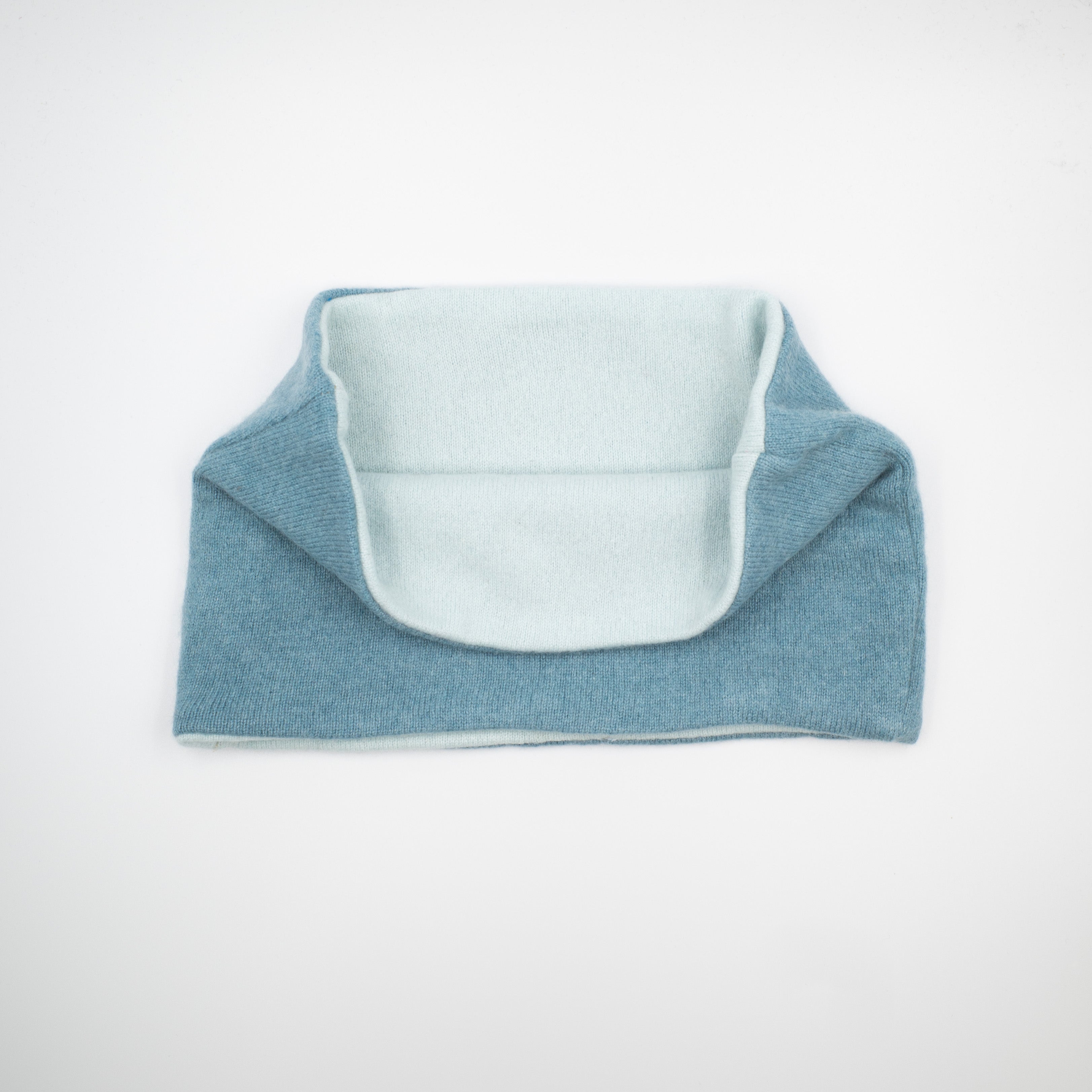 Men’s Deep Duck Egg and Ice Blue Neck Warmer