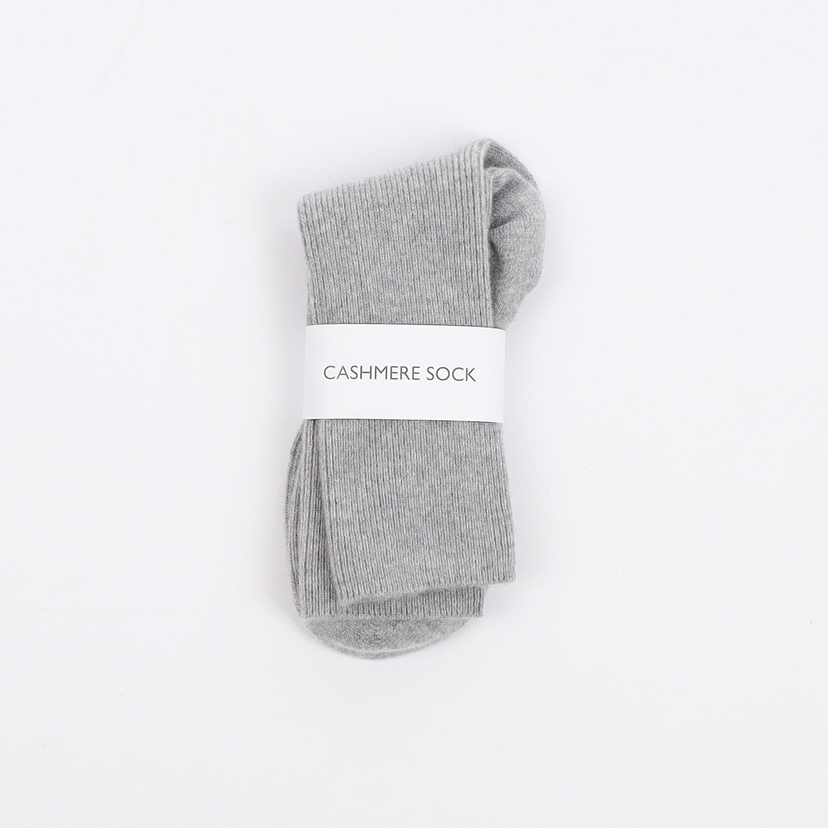 Brand New Scottish Smoke Grey Ladies Cashmere Every Day Socks