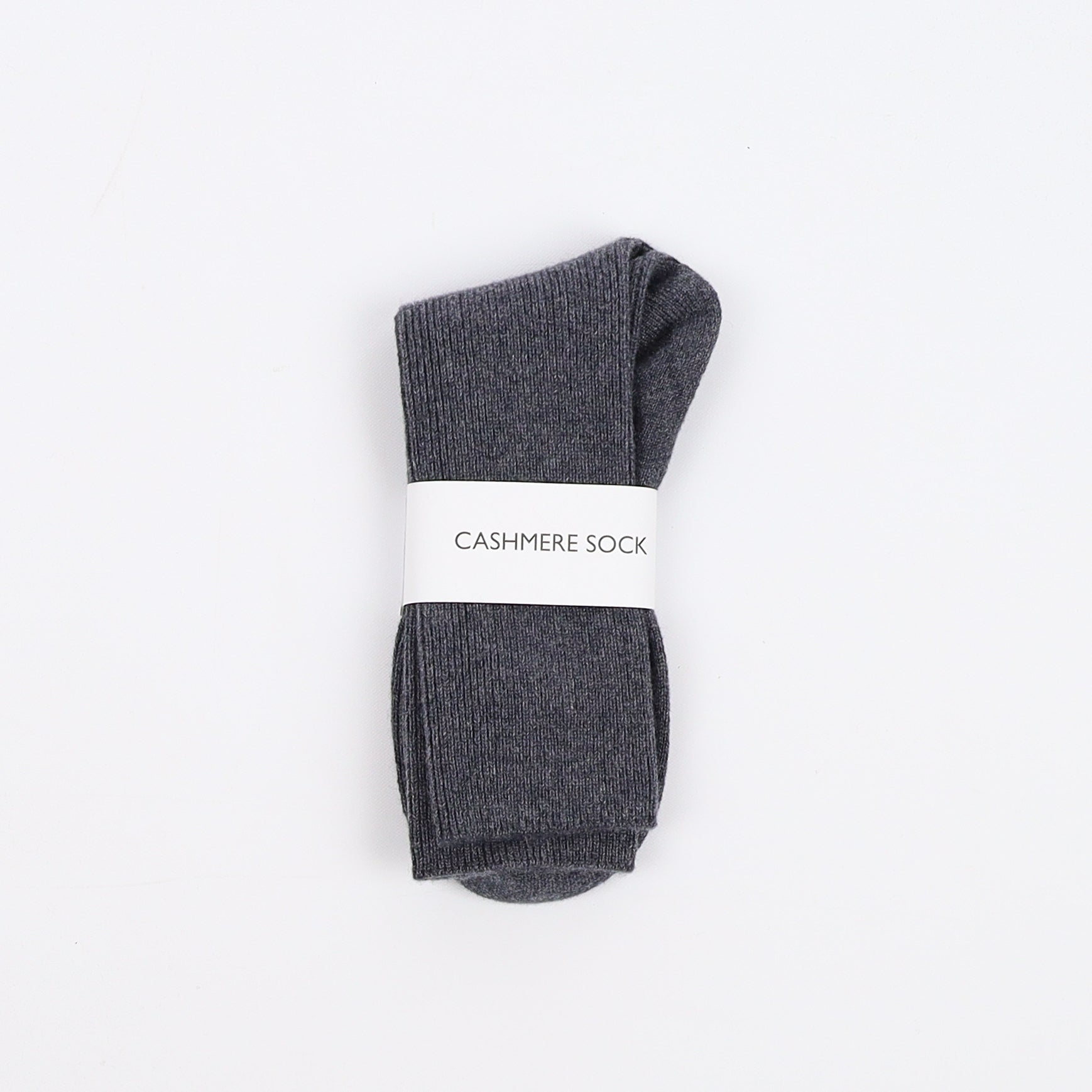 Brand New Scottish Charcoal Grey Ladies Cashmere Every Day Socks