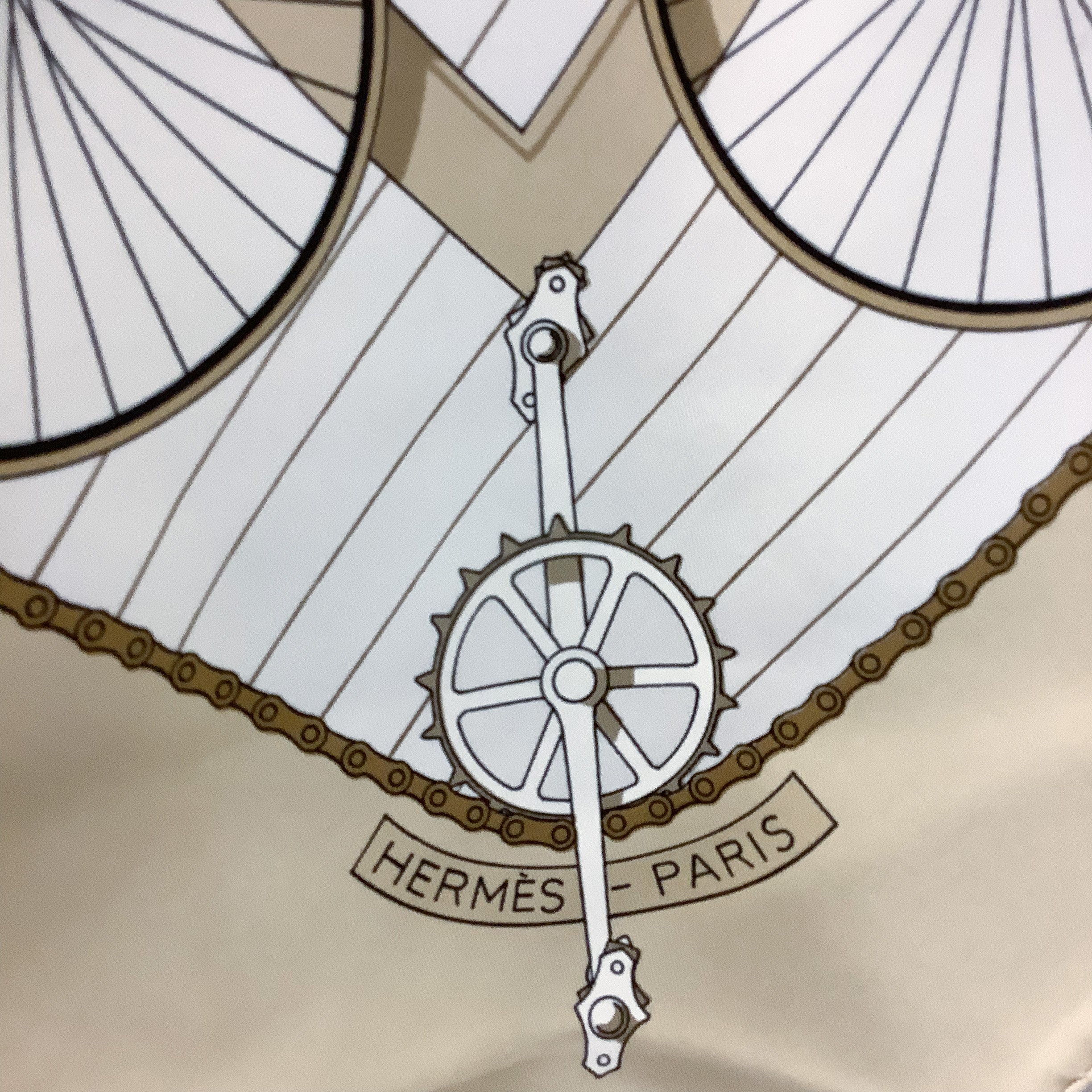 Boxed Hermes Les Becanes Designer Silk Scarf