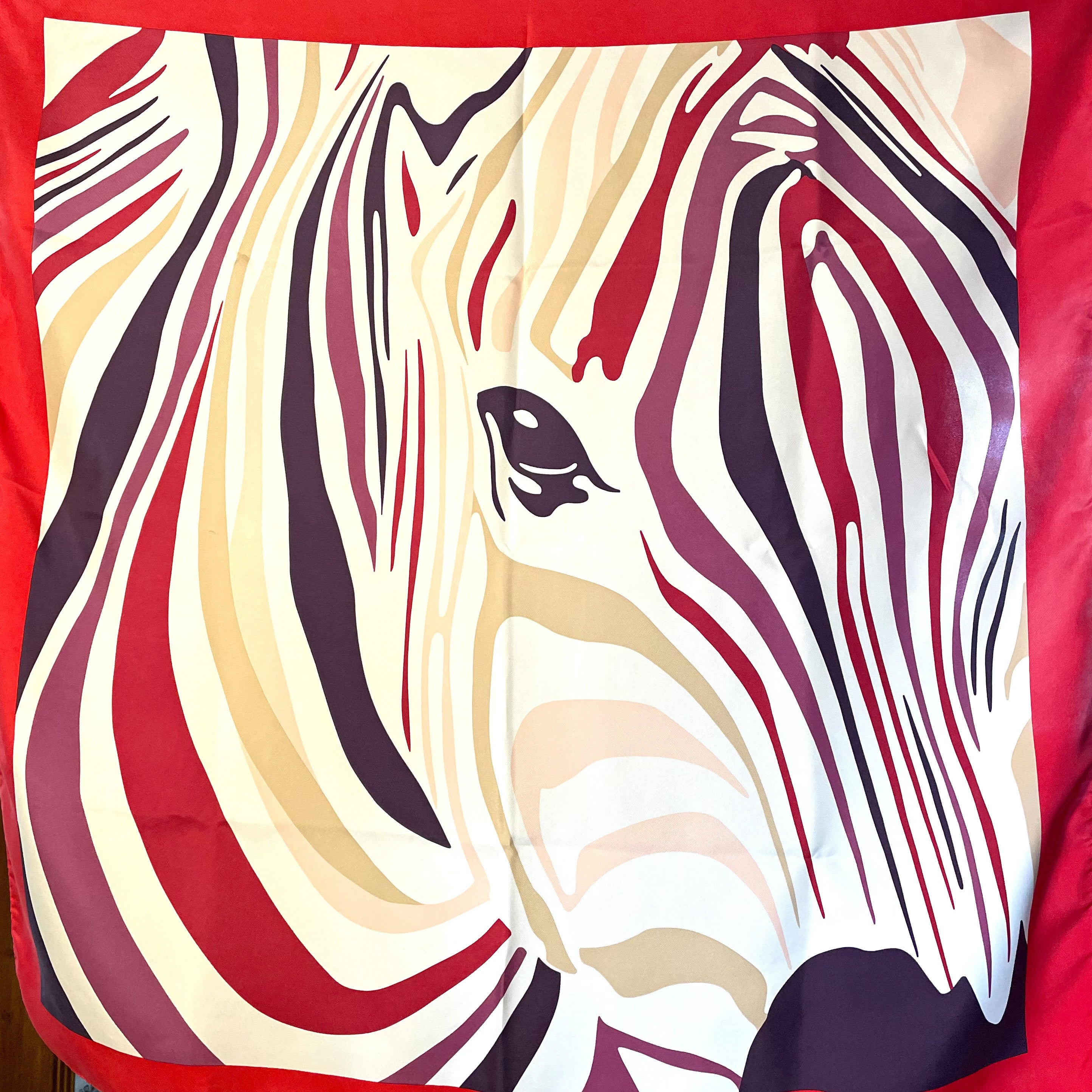 Salvatore Ferragamo Italian Designer Silk Scarf