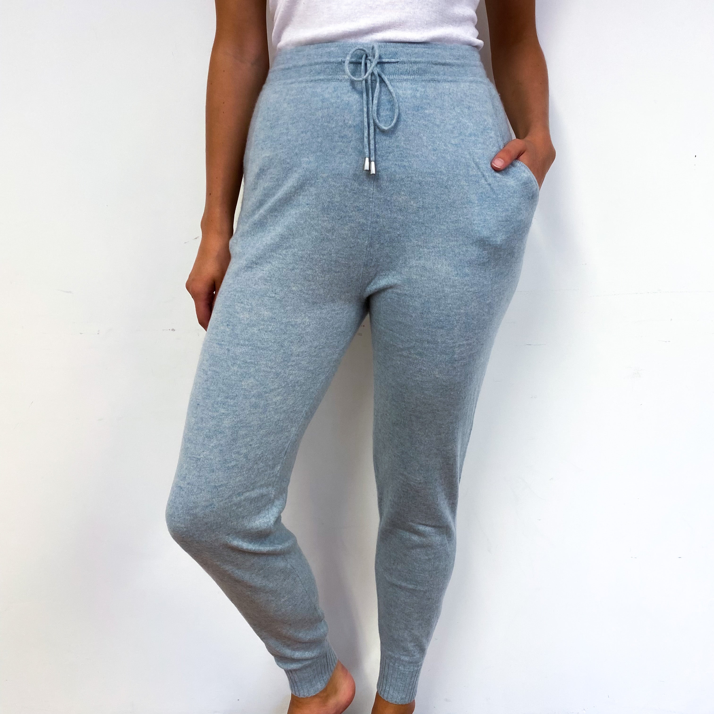 Opal Green Cashmere Lounge Pants Medium