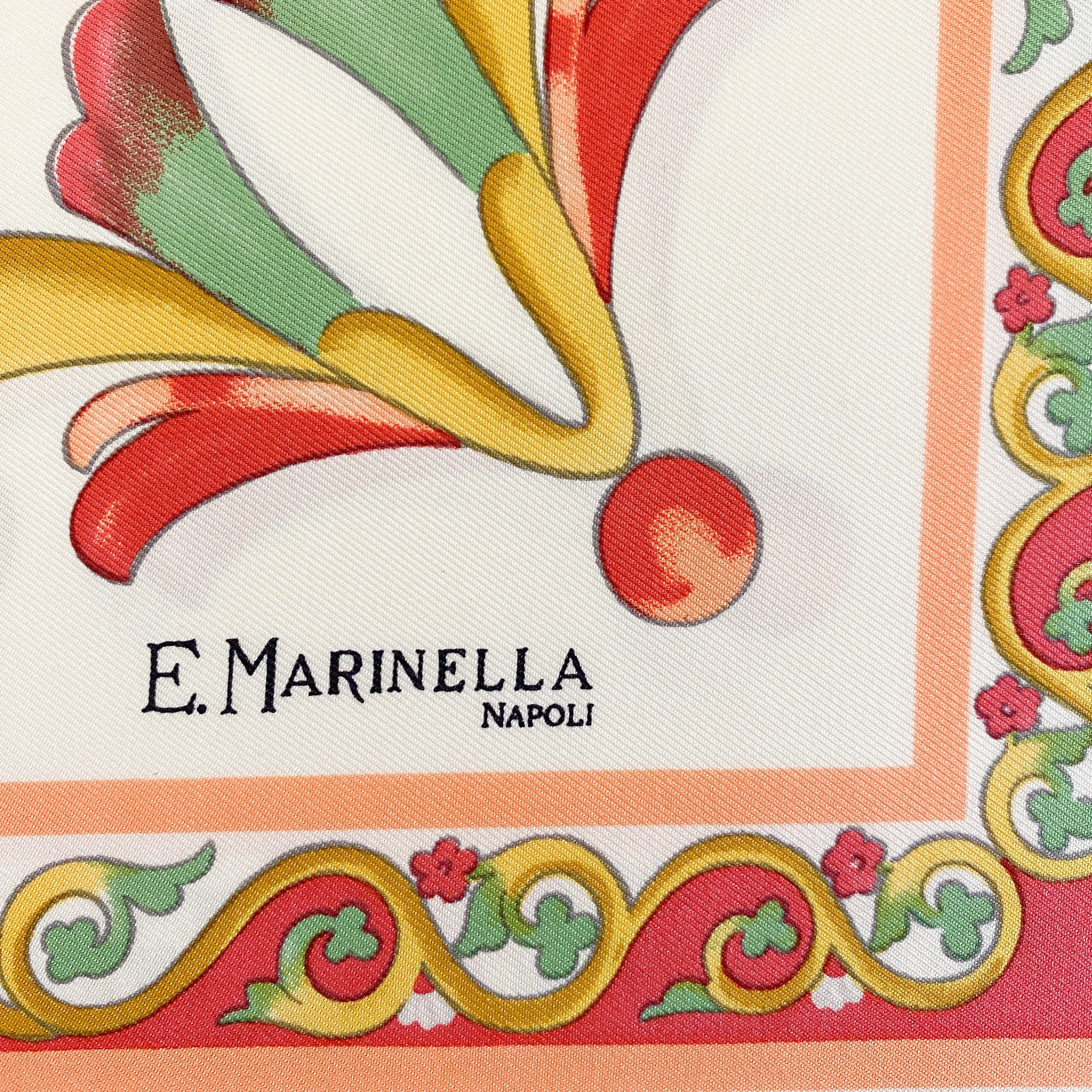 Boxed E.Marinella Silk Scarf
