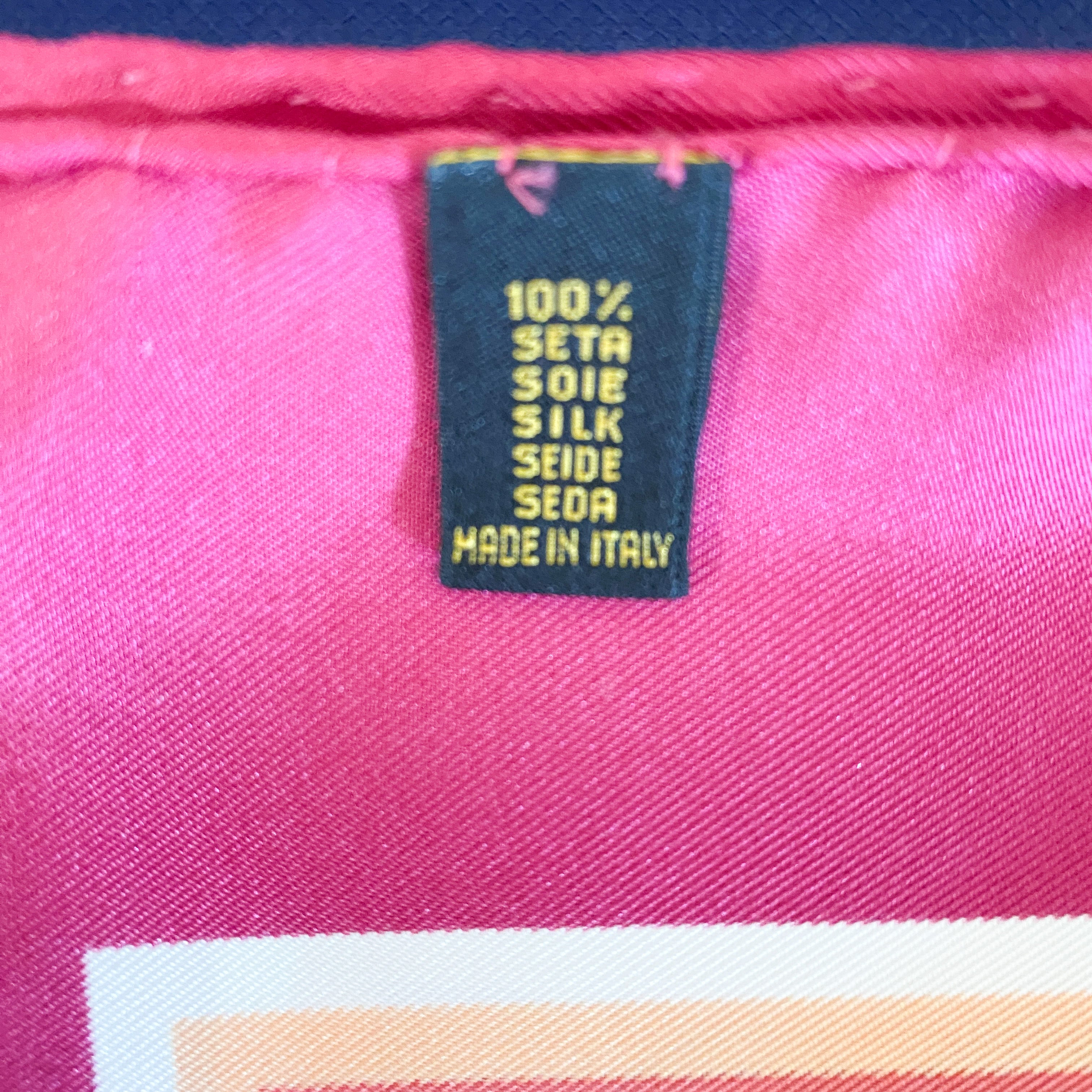 Boxed E.Marinella Silk Scarf