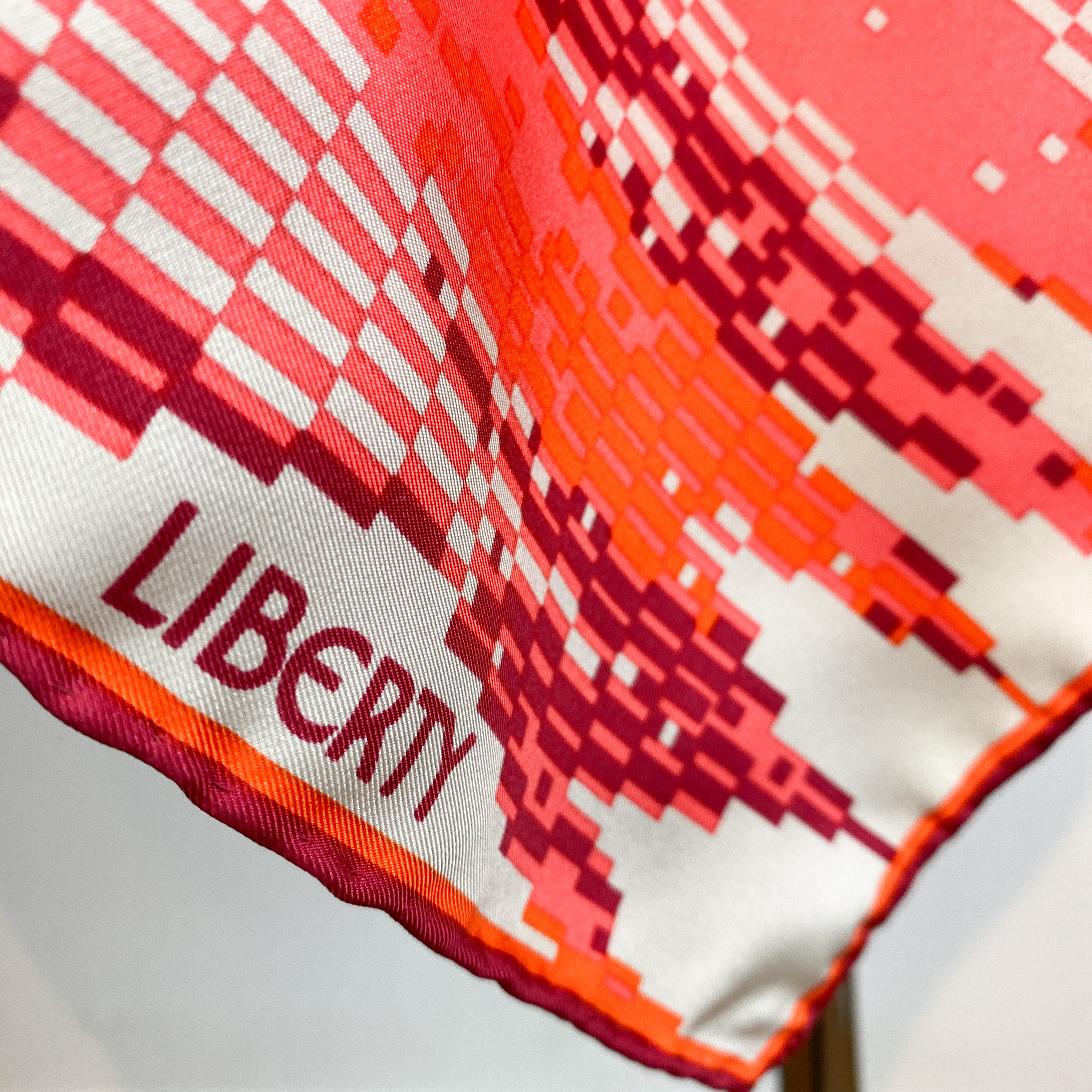 Liberty Abstract Designer Silk Scarf