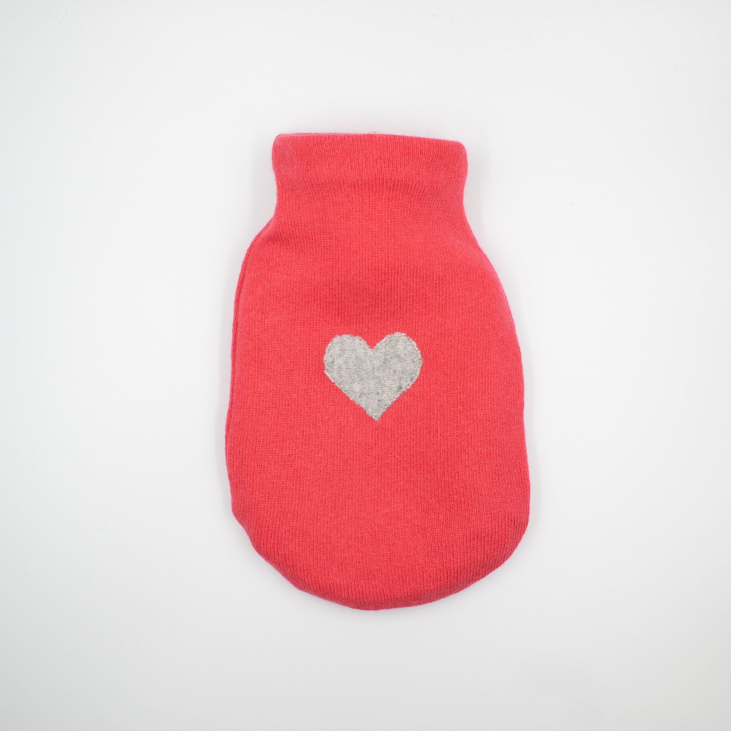 Strawberry Pink Cashmere Small Hot Water Bottle