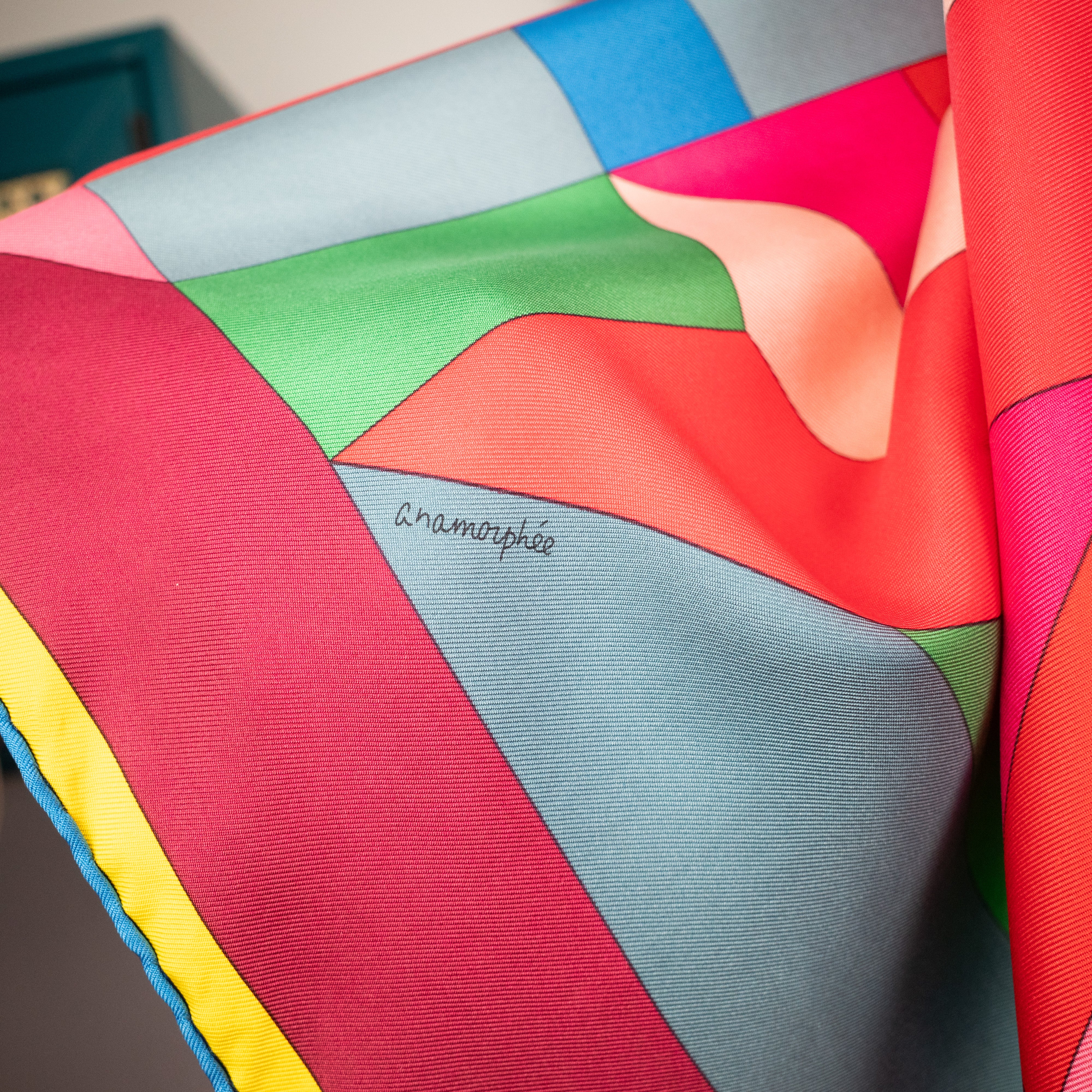 Boxed Hermes Perspective Cavaliere 2014 Designer Silk Scarf