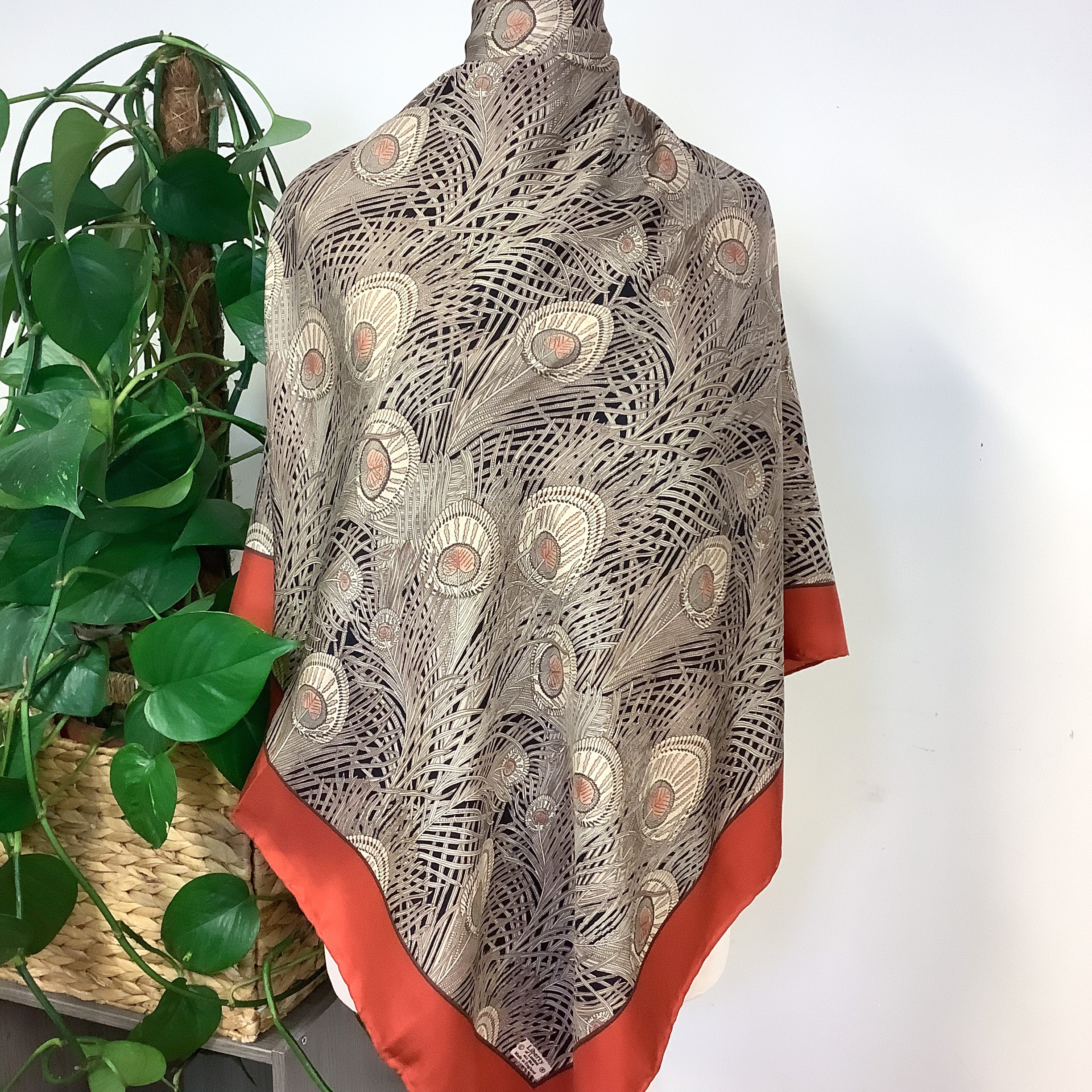 Liberty of London William Morris Design Vintage Silk Scarf