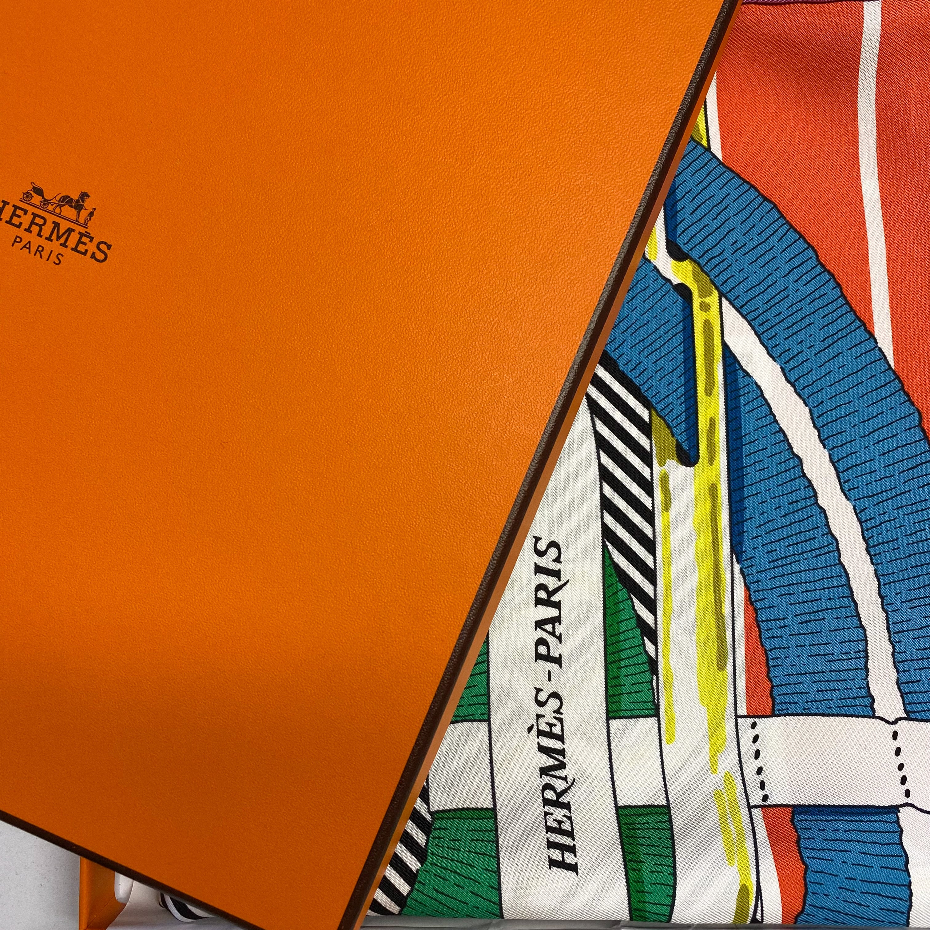 Brand New Boxed Hermes Mors a Jouets Designer Silk Scarf