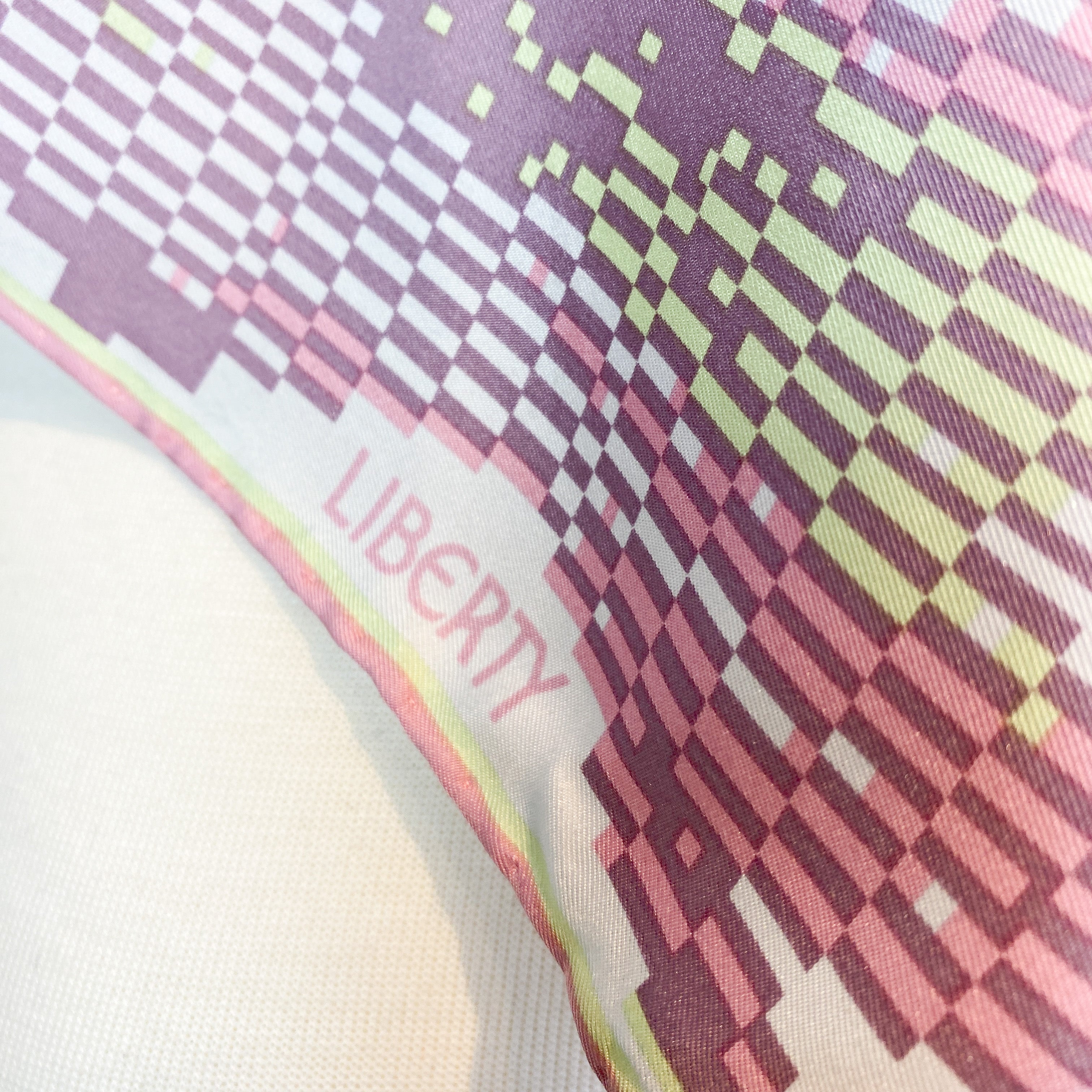 Liberty Abstract Designer Silk Scarf