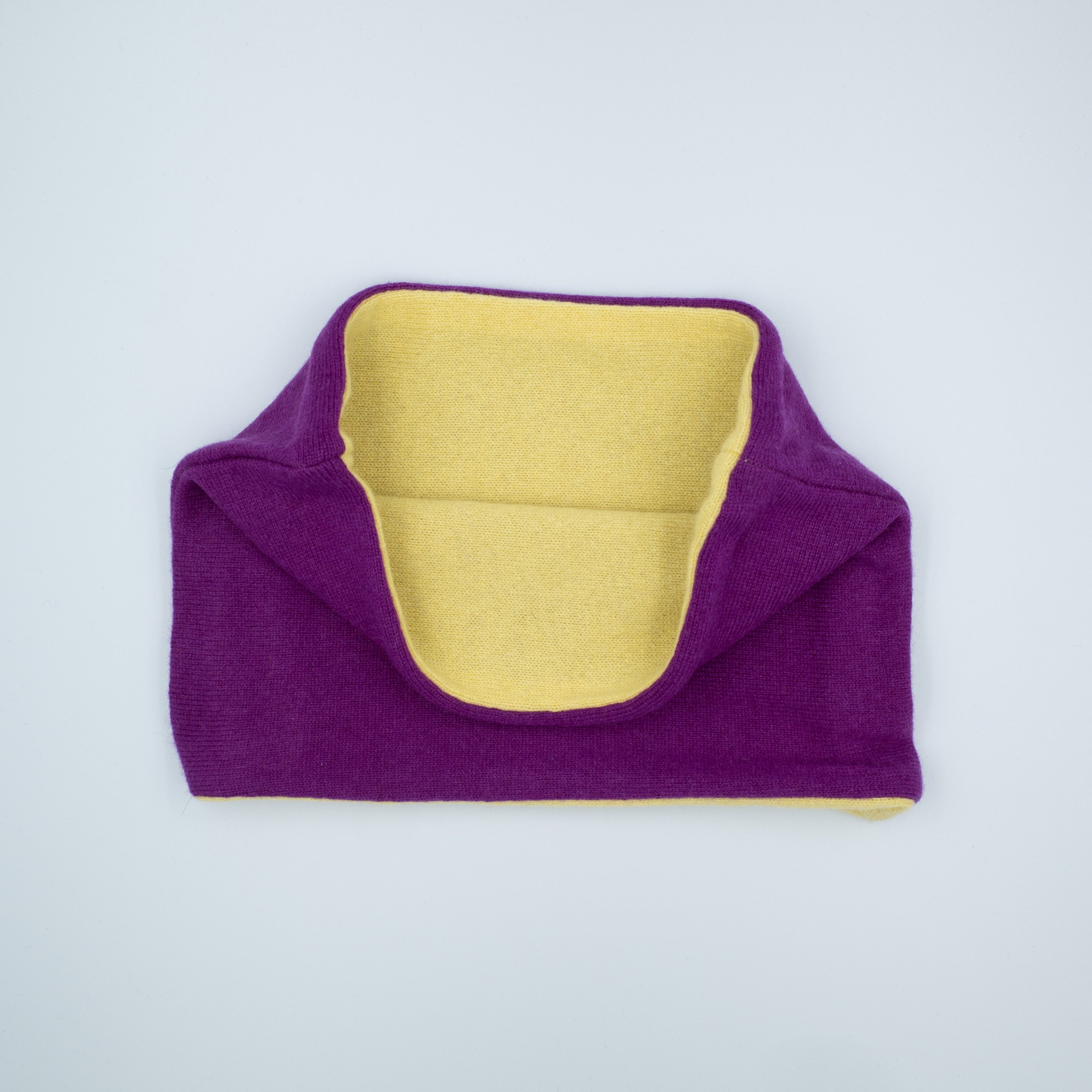 Magenta Pink and Yellow Neck Warmer