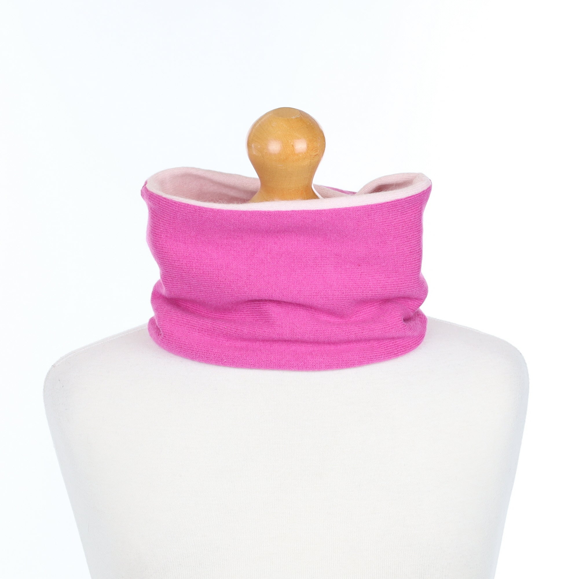 Bubblegum and Ice Pink Neck Warmer
