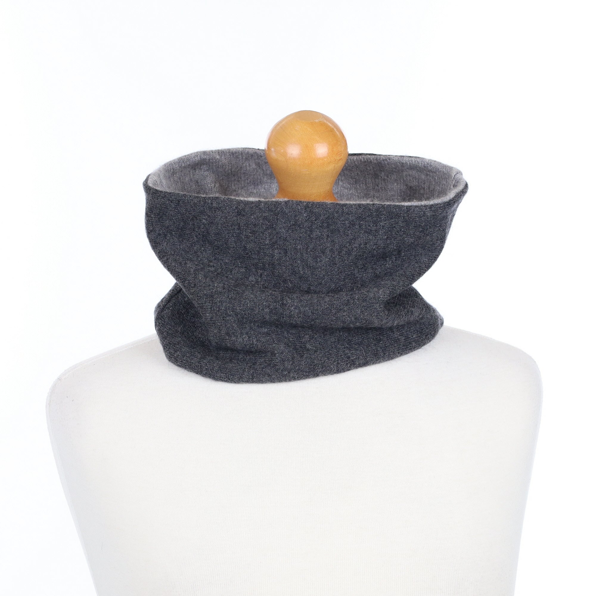 Men’s Slate and Mist Grey Neck Warmer