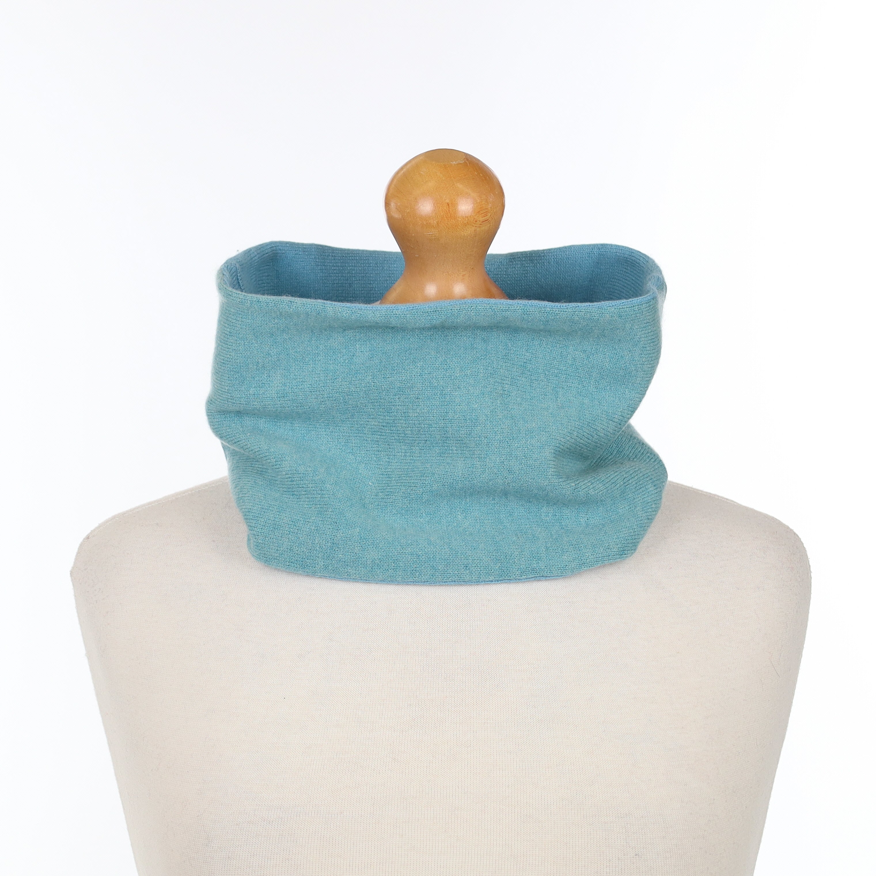 Aqua and Sky Blue Neck Warmer