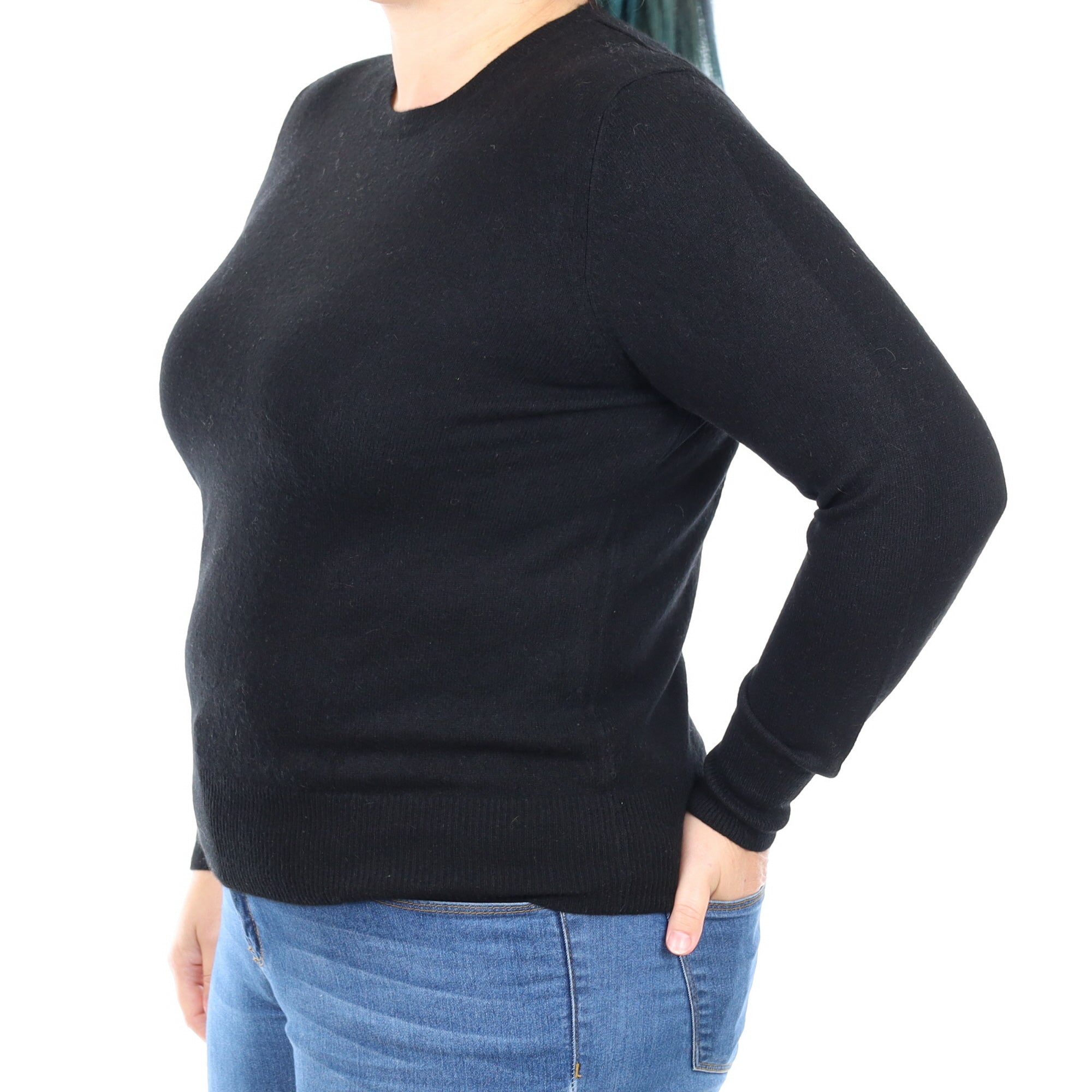 Cashmere Crew Neck Jumper Large