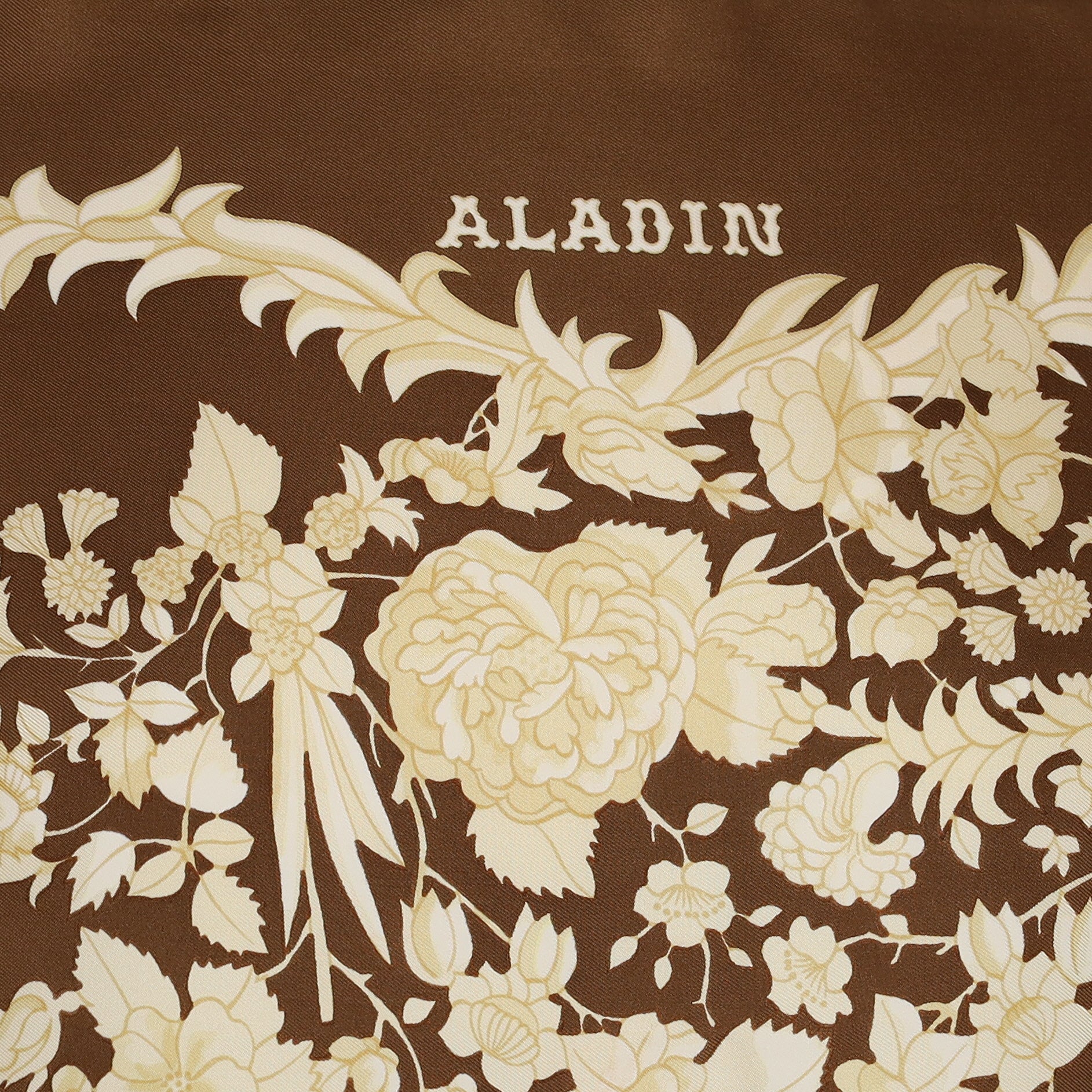 Hermès Aladin Vintage Silk Scarf Quite Rare