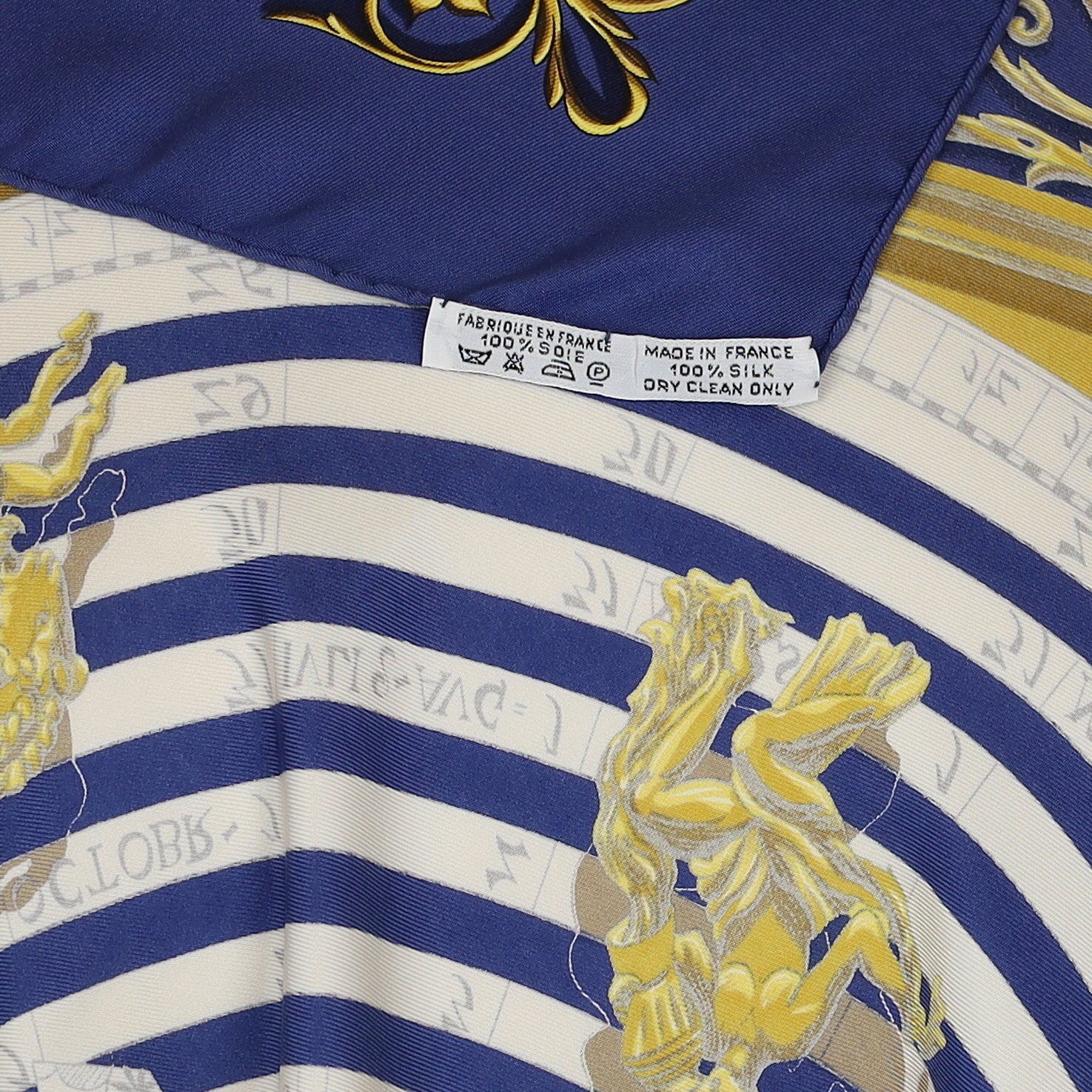 Hermès Dies et Hore Silk Scarf
