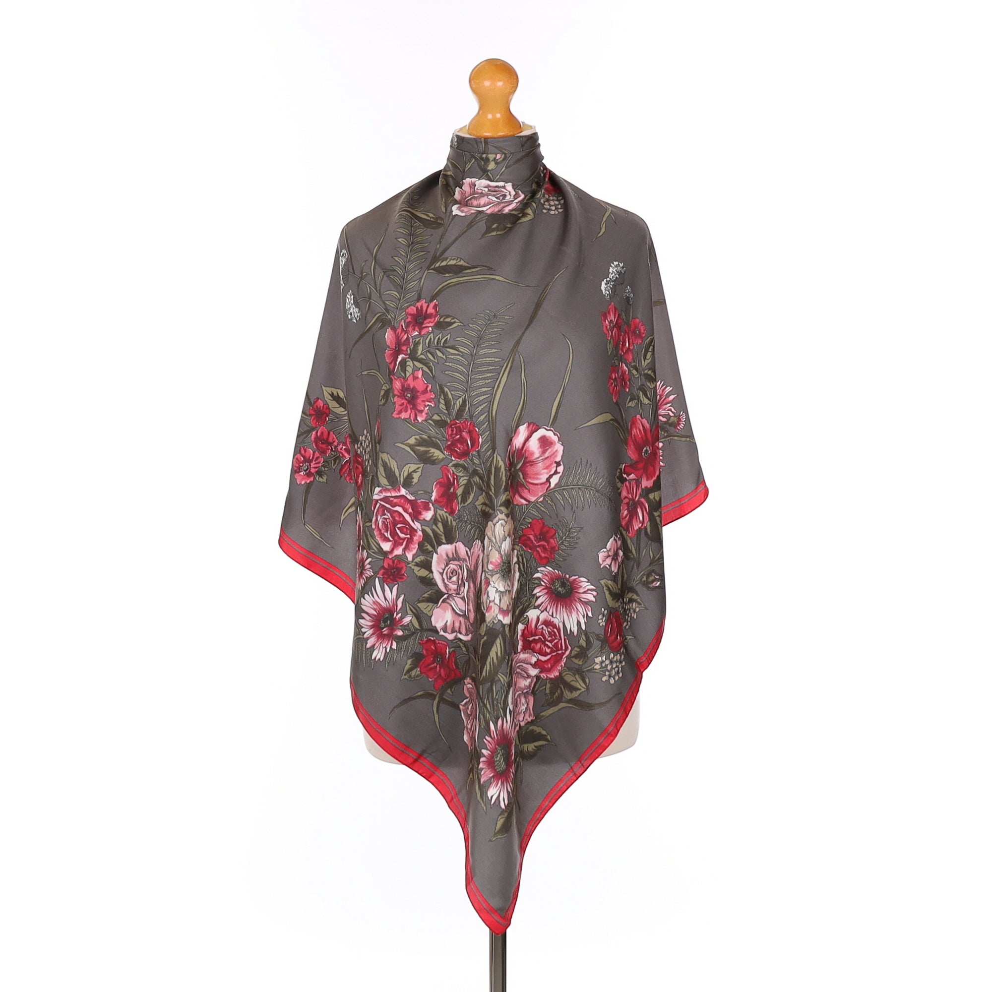 Brand New Viyella Floral Silk Scarf