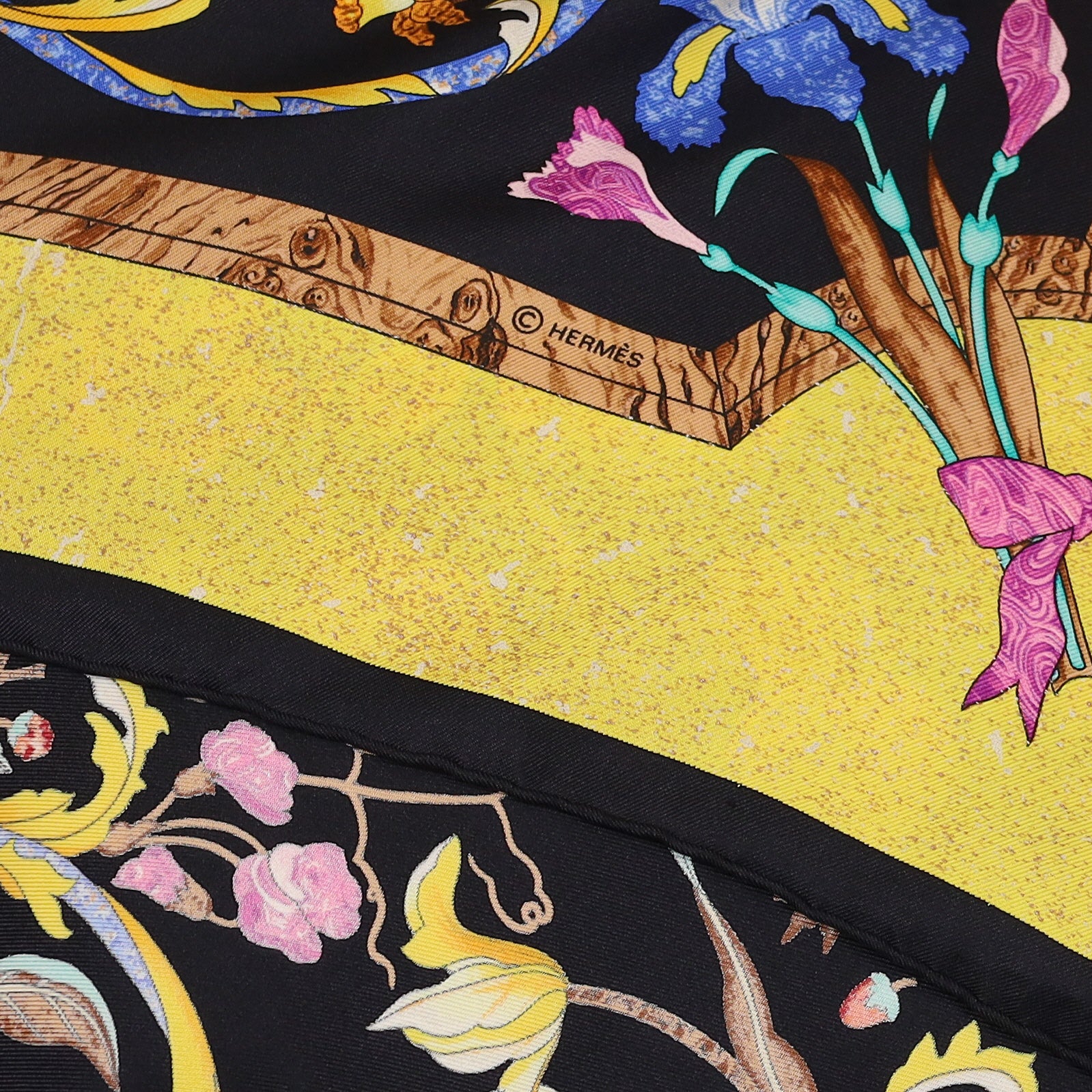 Hermès Pierres d'Orient et d'Occident Silk Scarf
