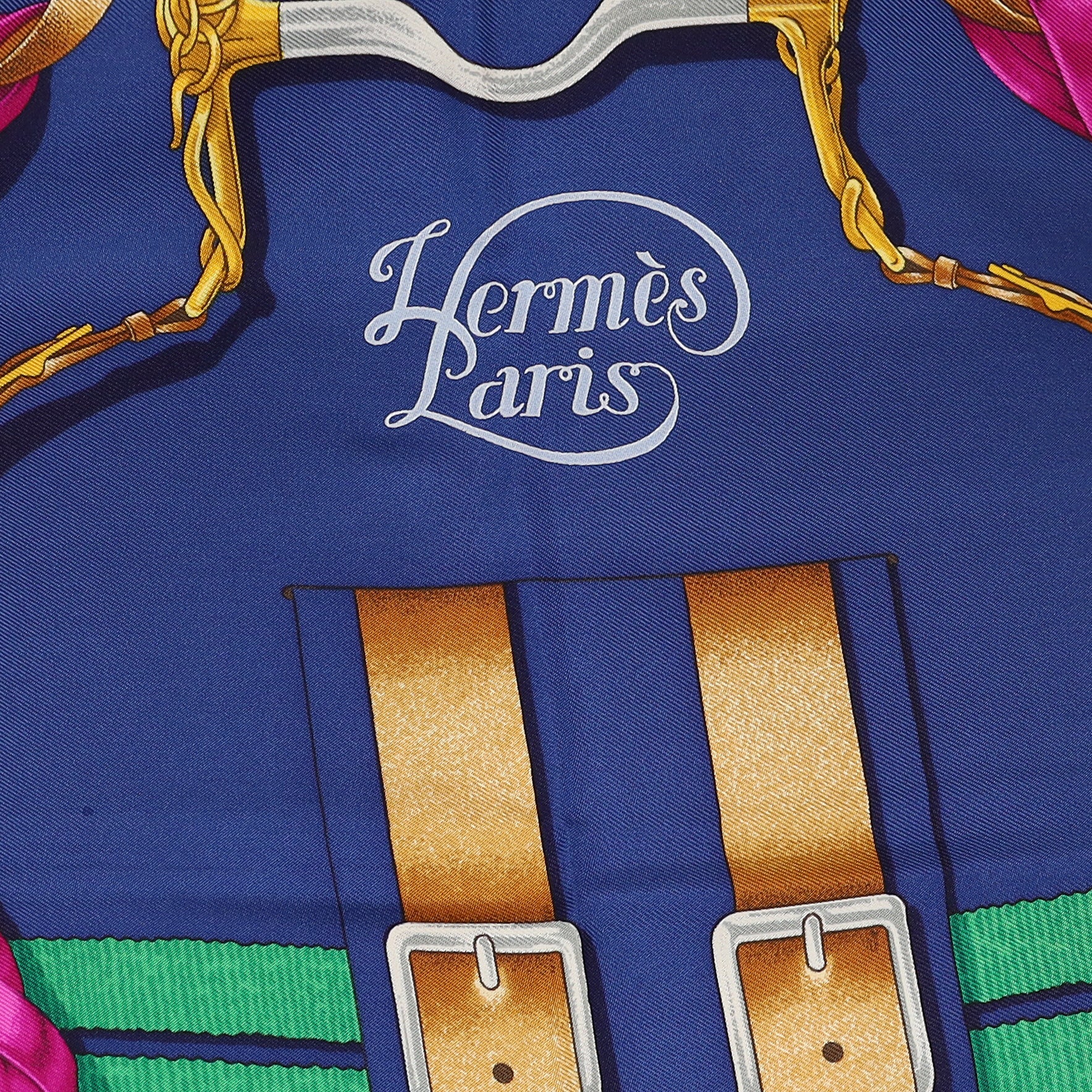 Brand New Boxed Hermès Grand Manège Silk Scarf